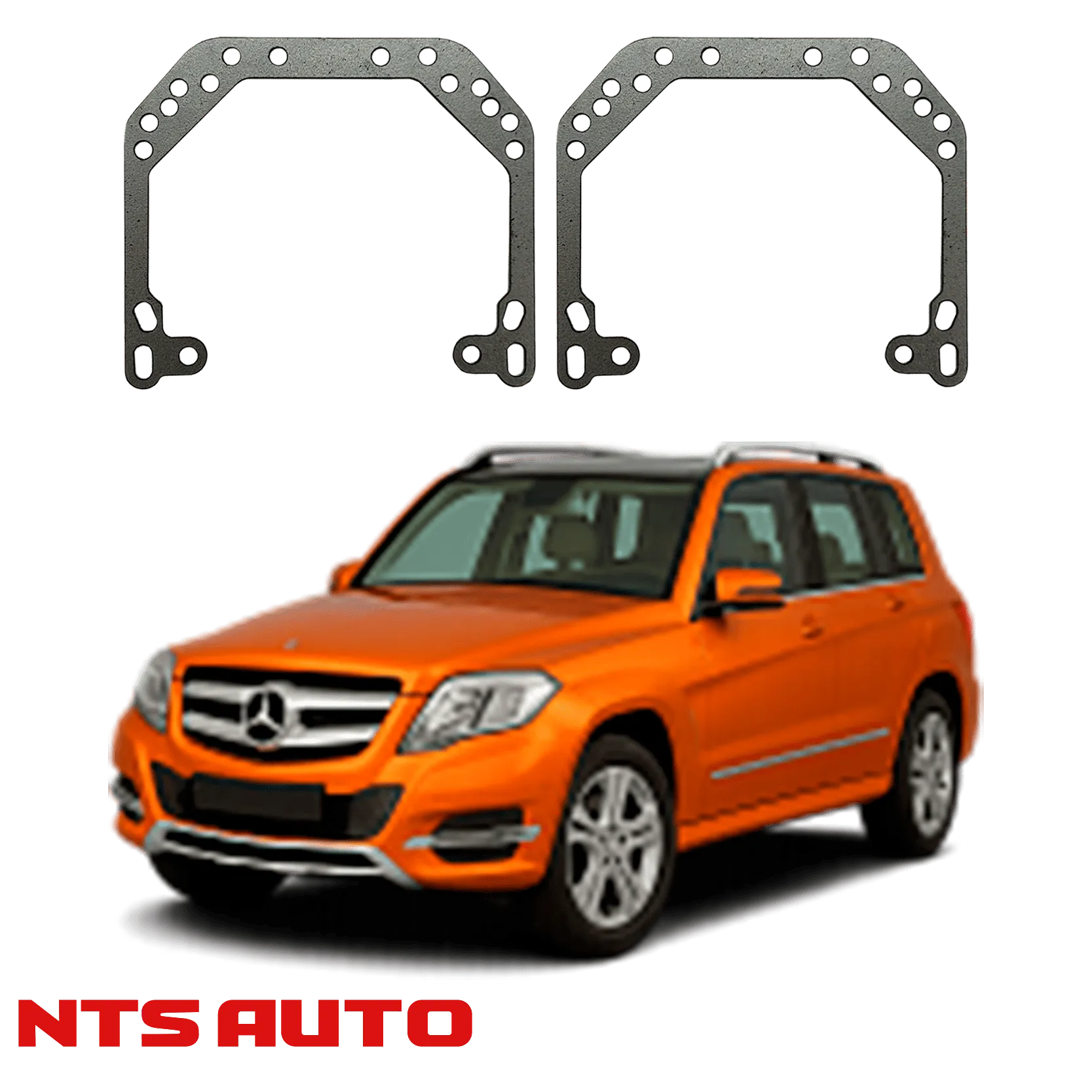 Переходные рамки для Mercedes GL X164 (2006-2012)