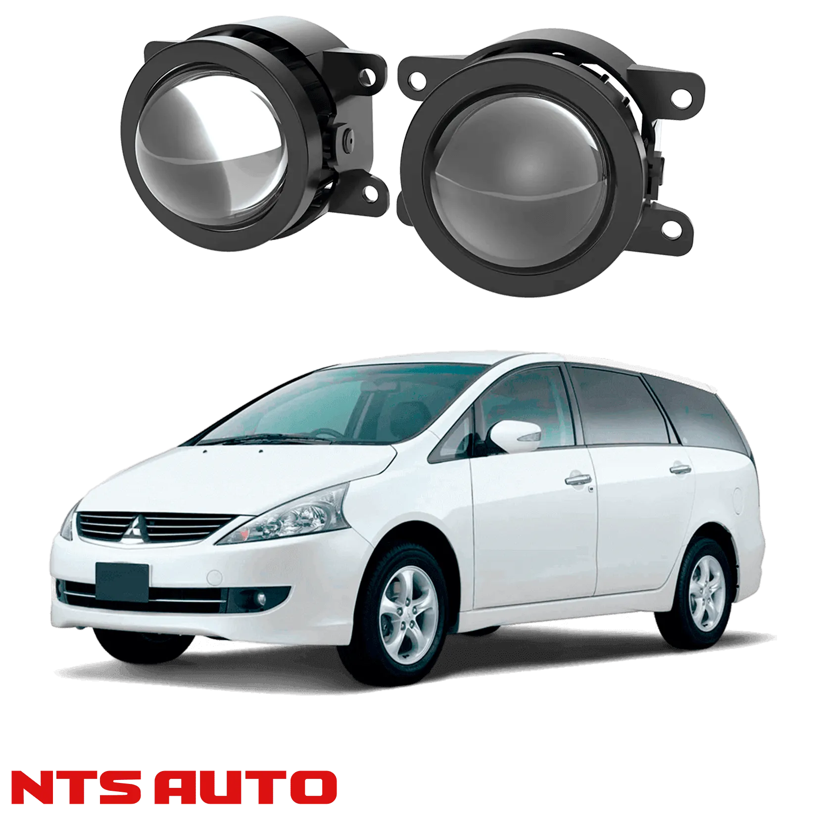 Противотуманные фары на Mitsubishi Grandis II (2004 – 2016)