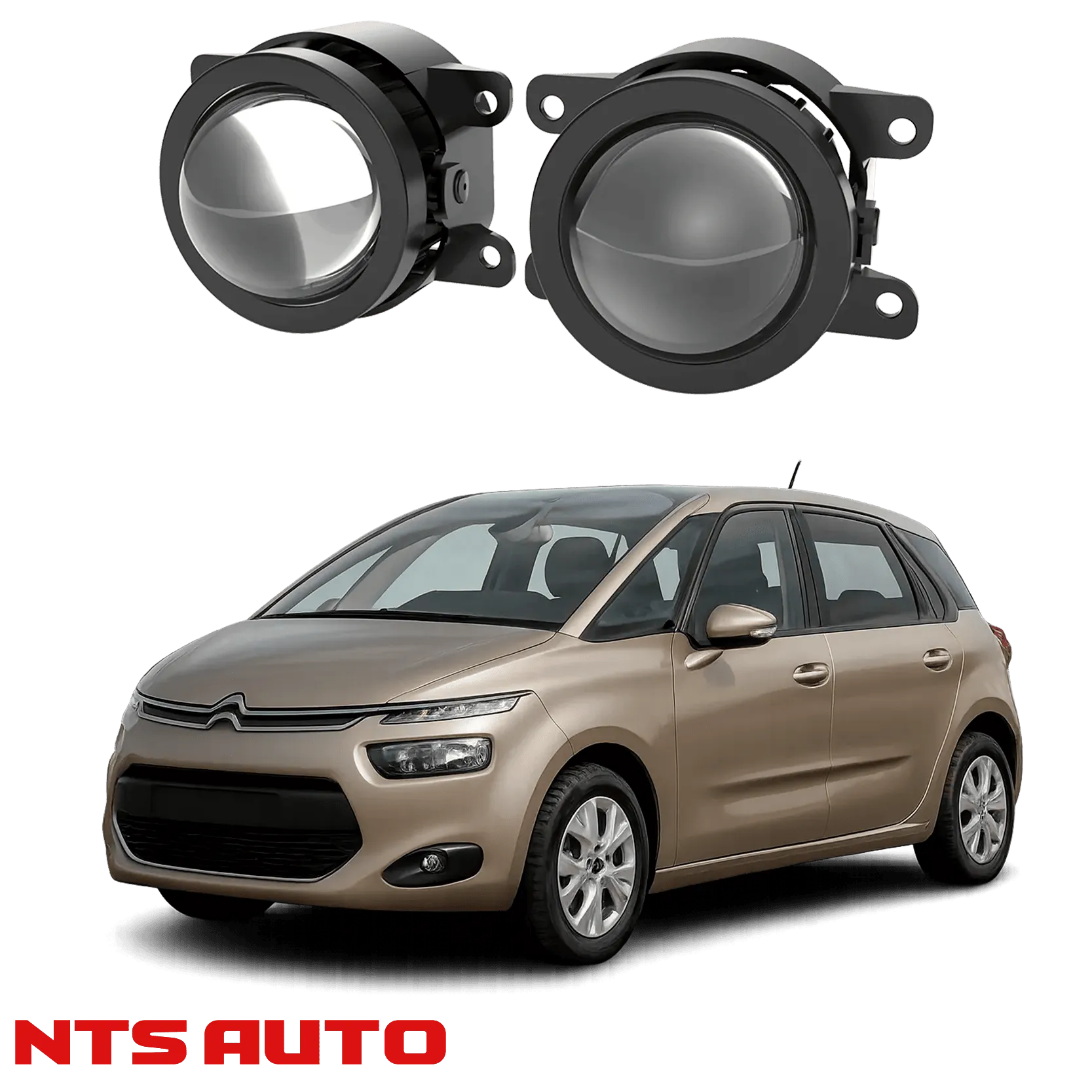 Противотуманные фары на Citroen C4 Picasso I (2007-2014)