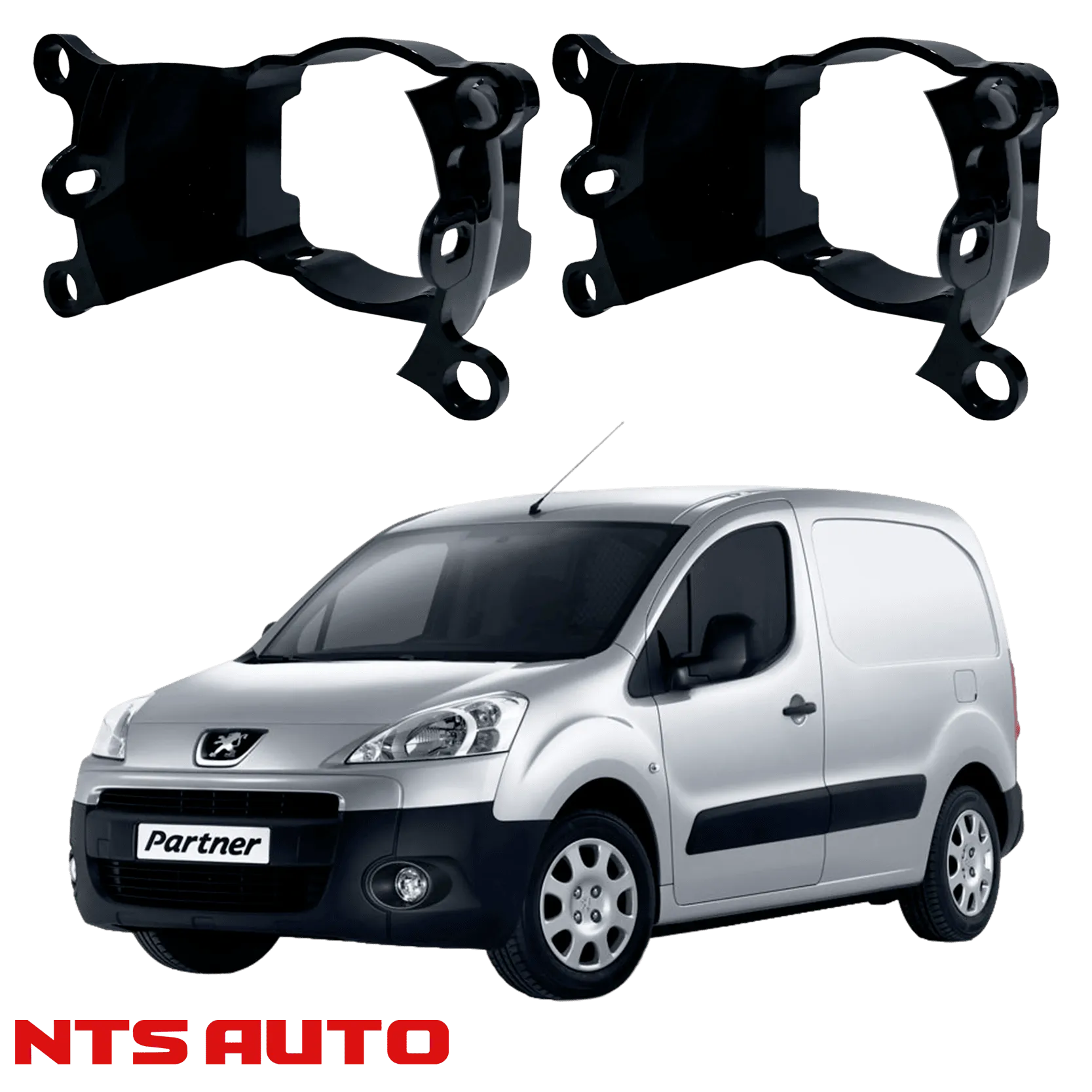 Крепления для противотуманных фар на Peugeot Partner Tepee (2012-2018)