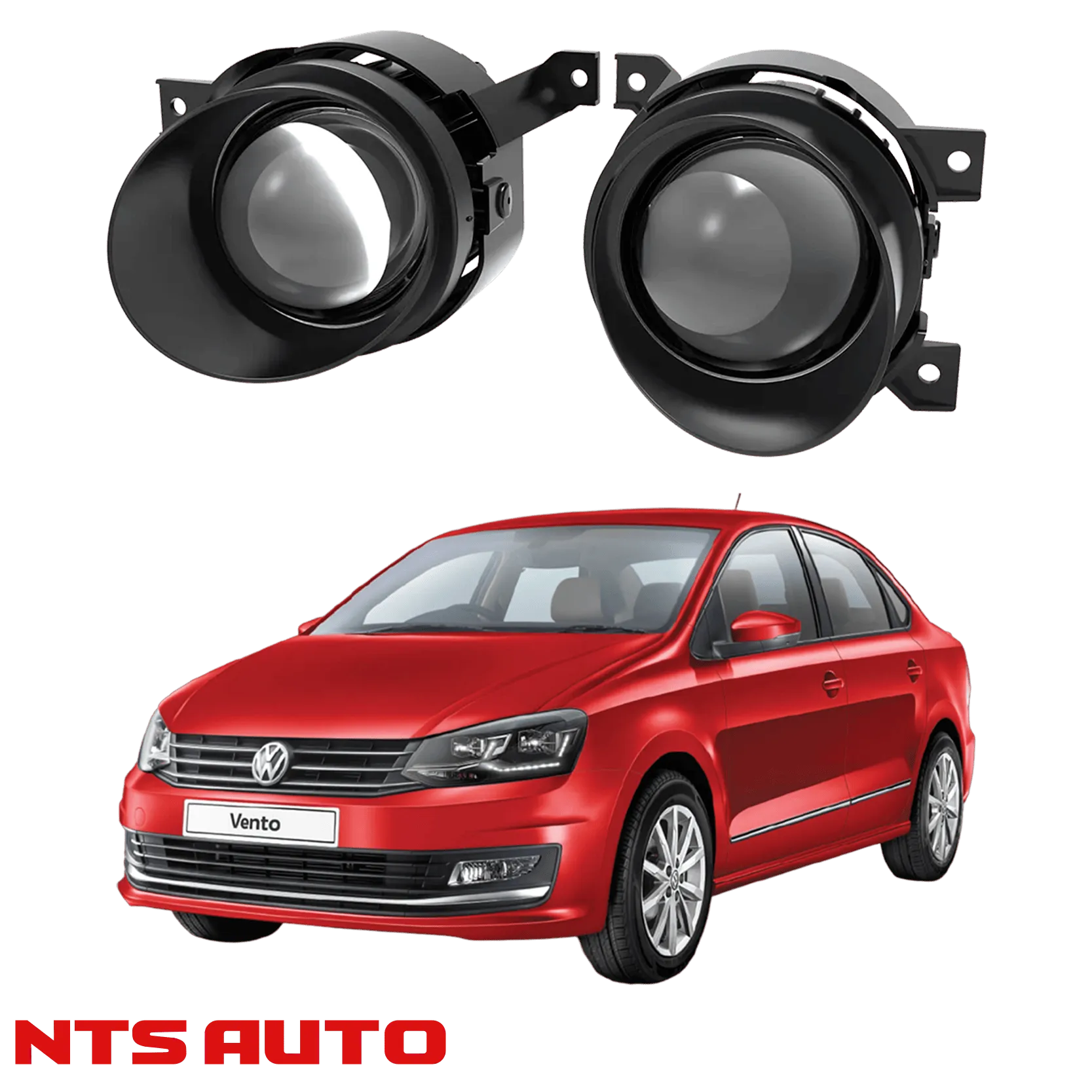 Противотуманные фары на Volkswagen Vento (2010–2017)