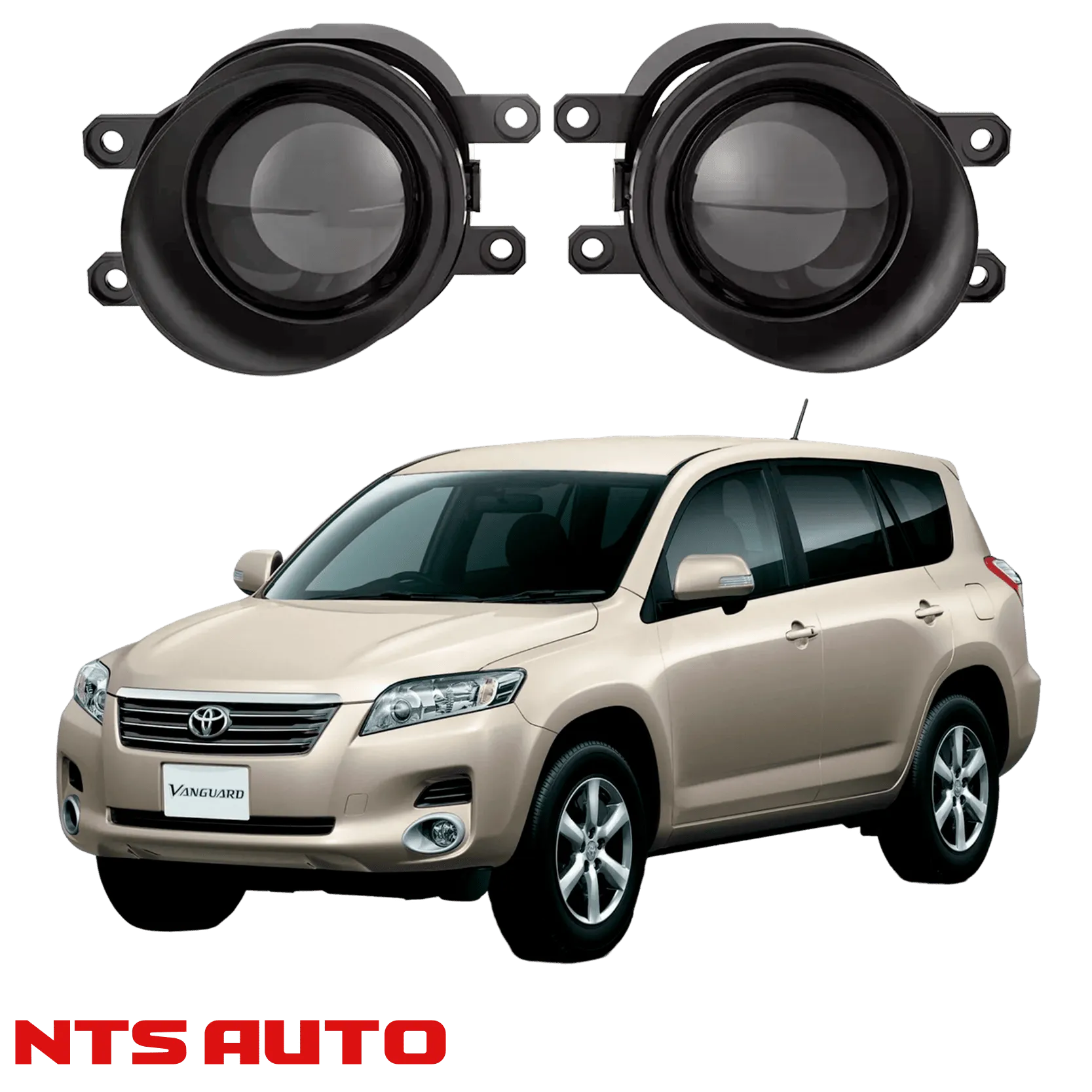 Противотуманные фары на Toyota Vanguard