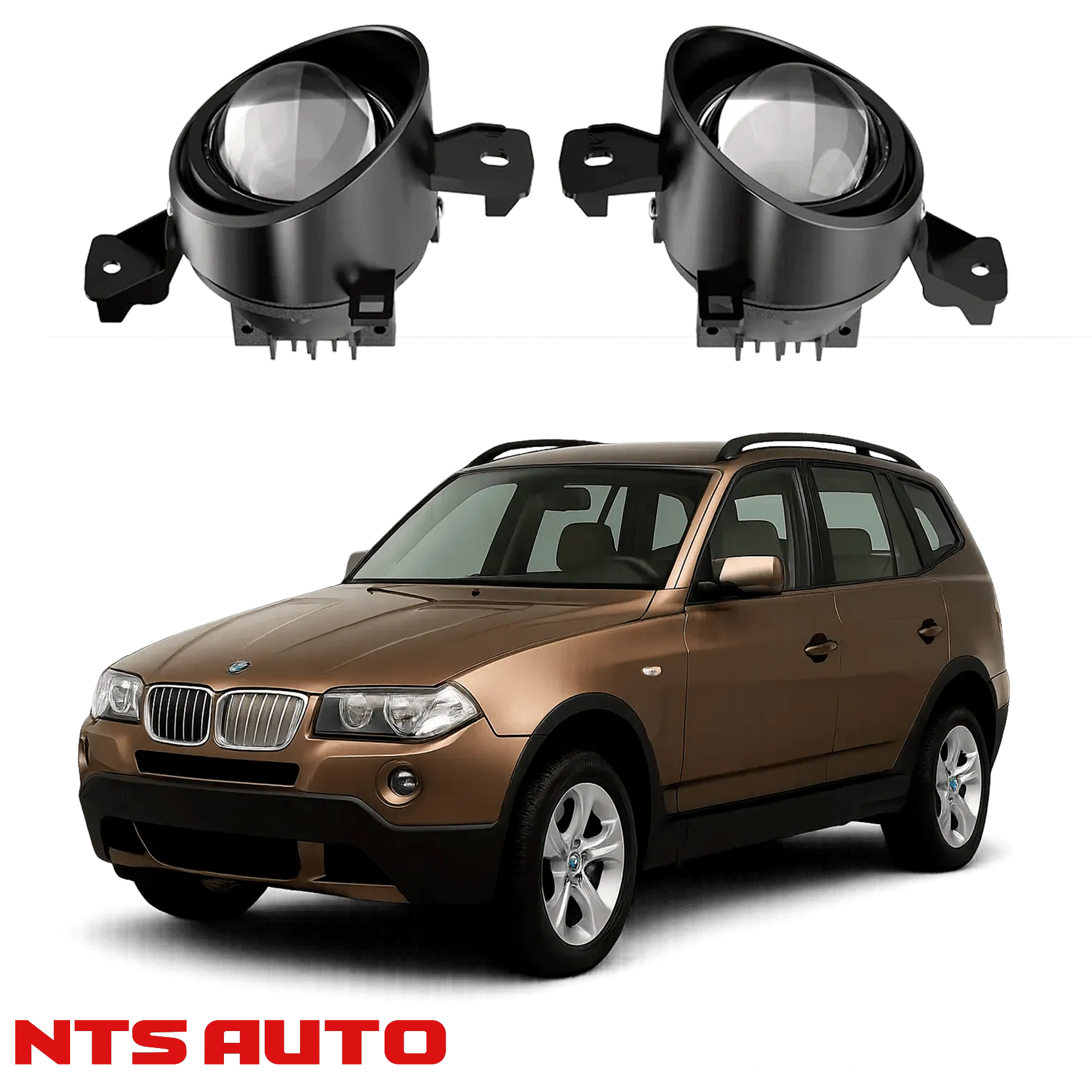 Противотуманные фары на BMW X3 E83 (2006–2010)