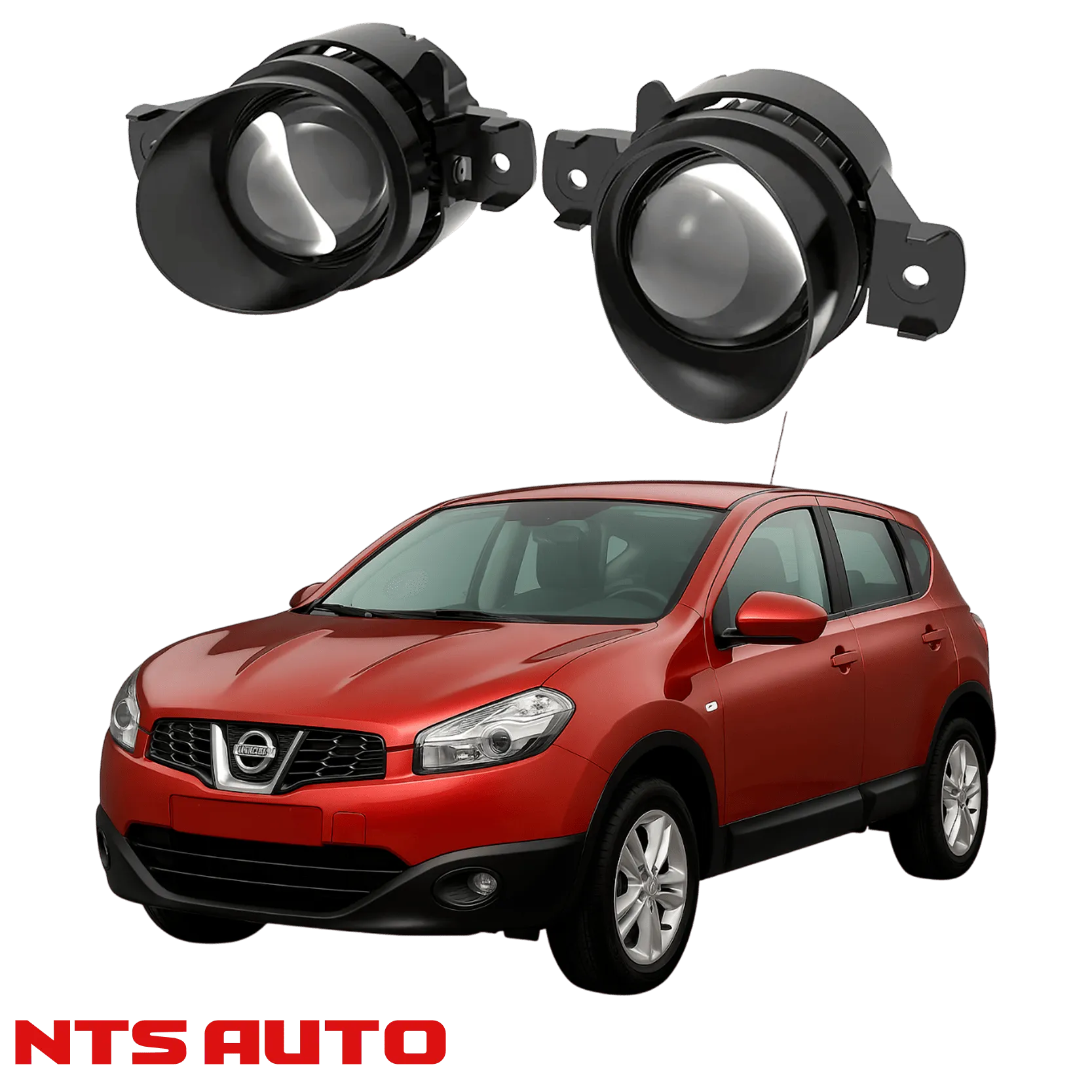 Противотуманные фары на Nissan Qashqai (2006–2013)