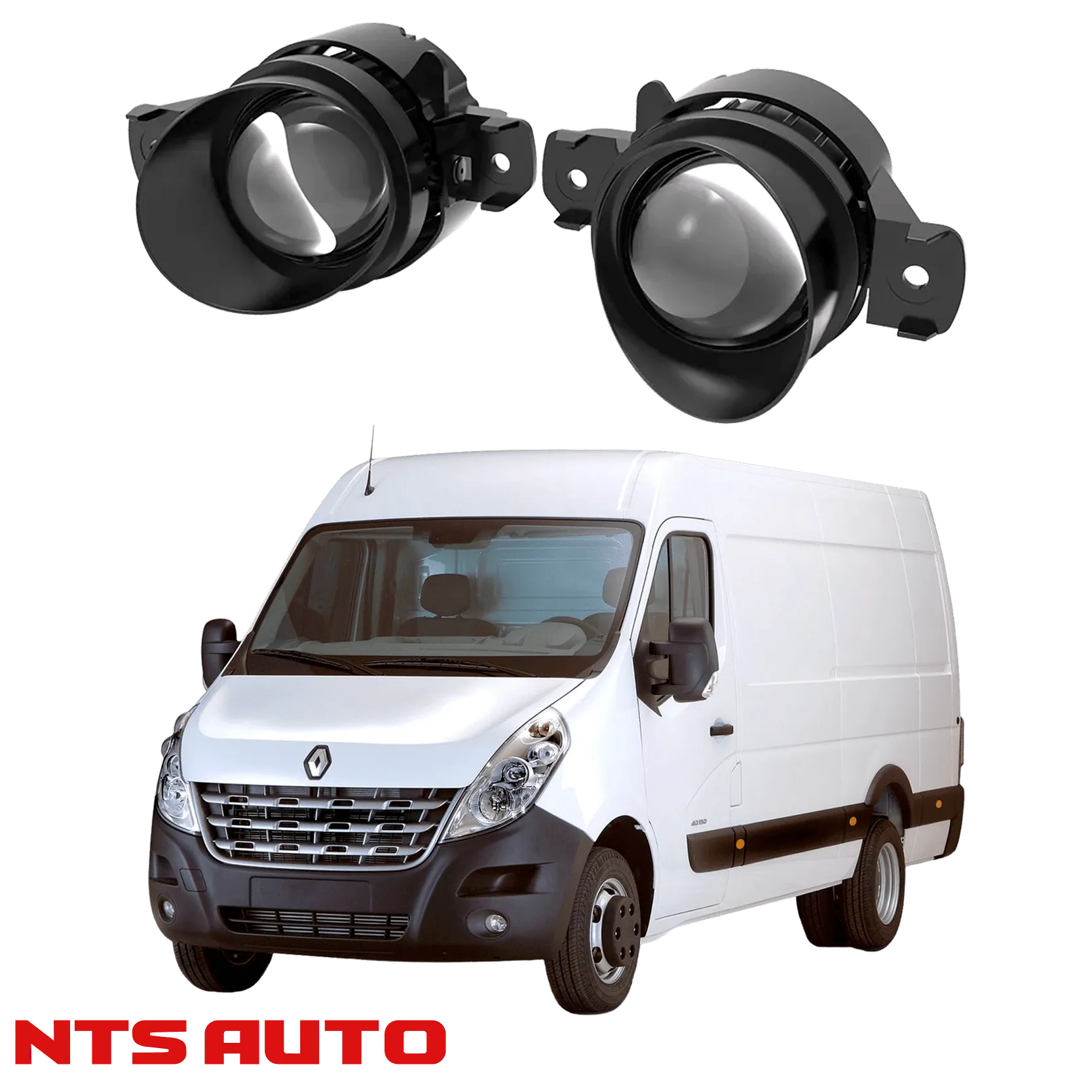 Противотуманные фары на Renault Master IV (2010–2011)