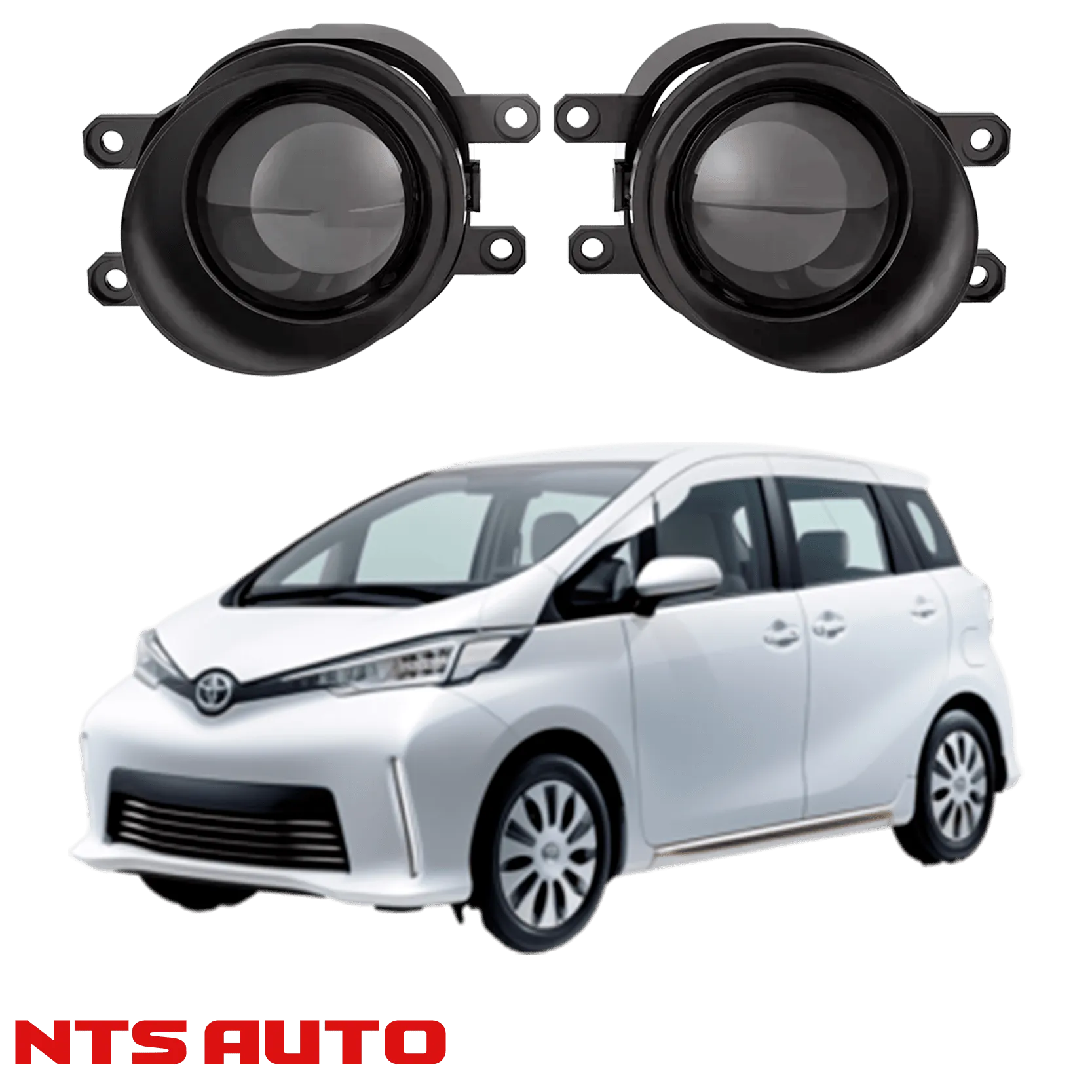 Противотуманные фары на Toyota Sienta