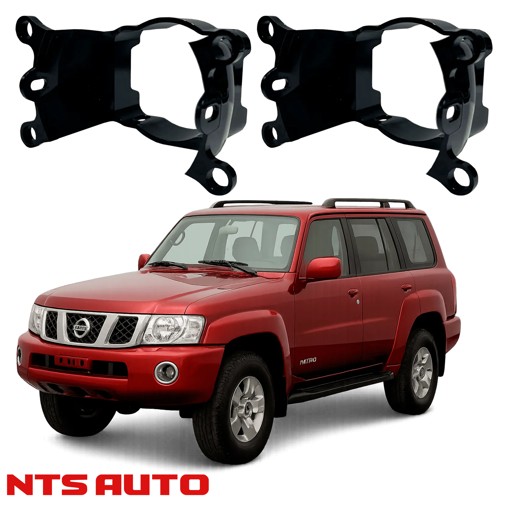 Крепления для противотуманных фар на Nissan Patrol (Y61) (2004-2010)