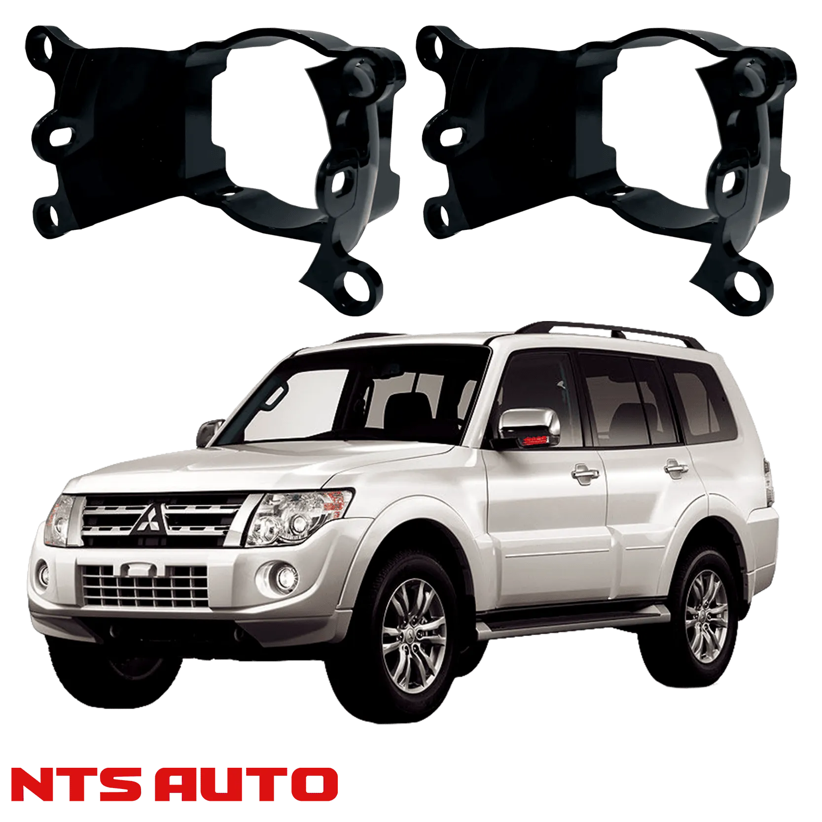 Крепления для противотуманных фар на Mitsubishi Montero (2006-2020)