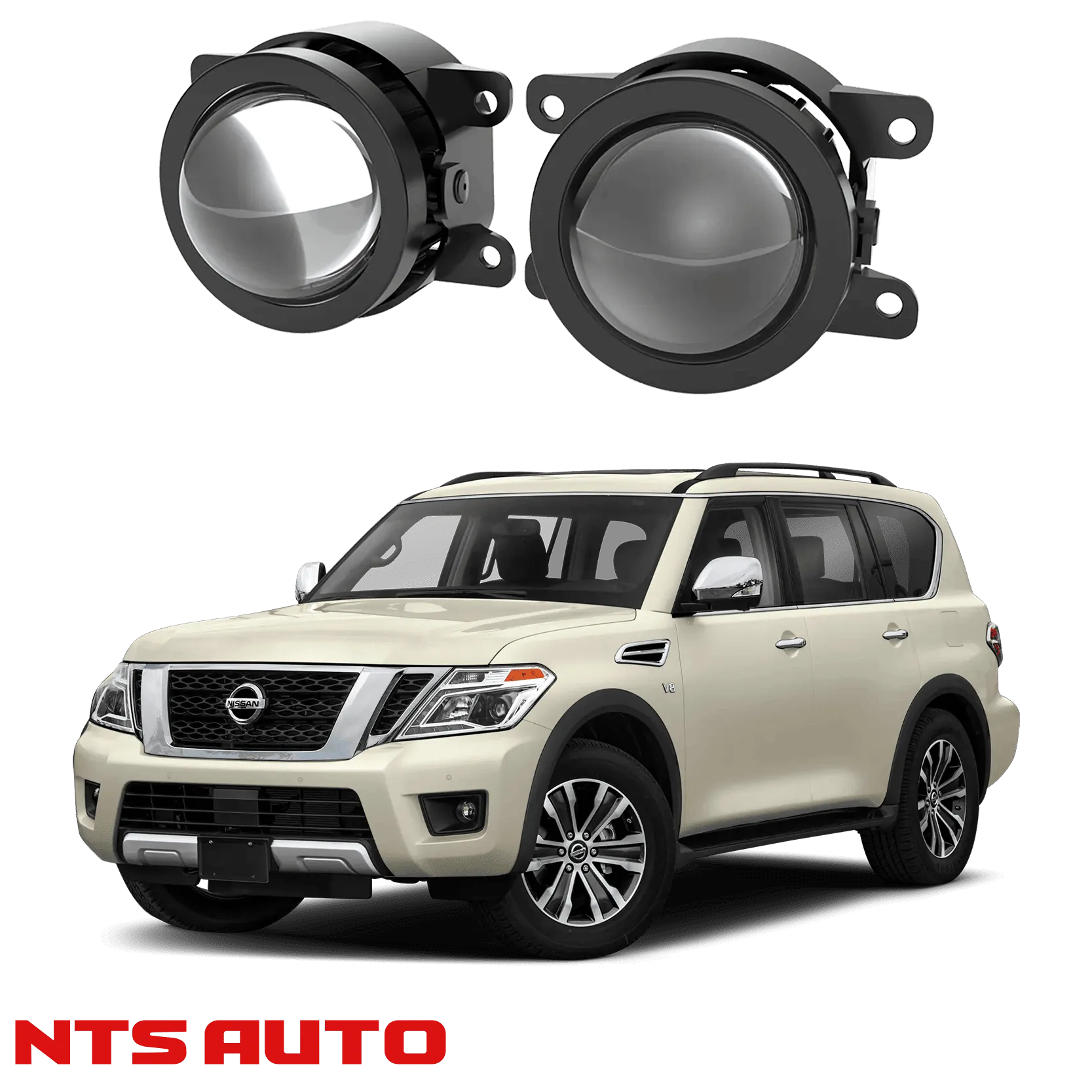 Противотуманные фары на Nissan Armada (2003-2008)