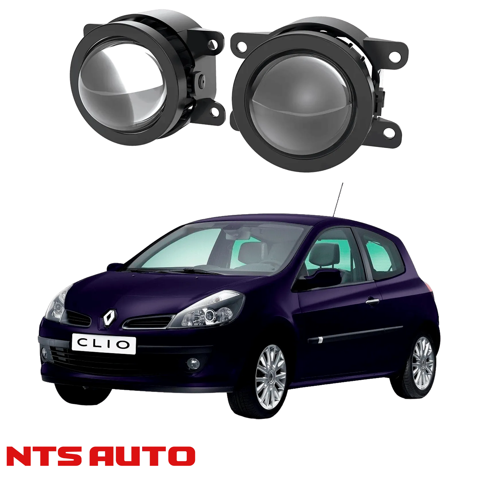 Противотуманные фары на Renault Clio (2008-2011)