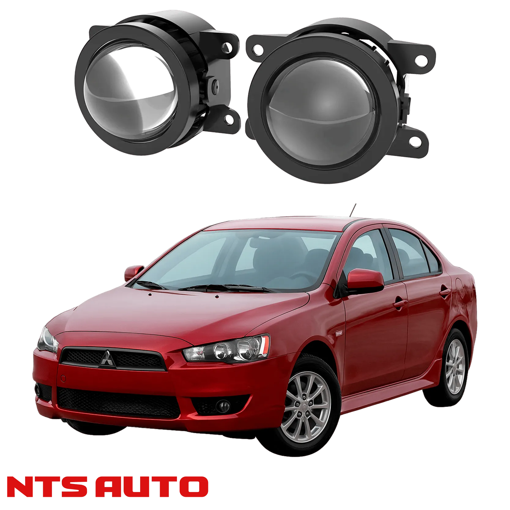 Противотуманные фары на Mitsubishi Lancer (2011-2017)