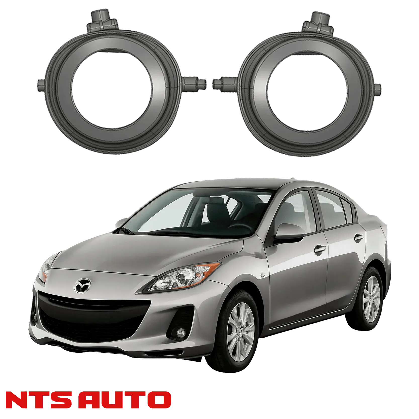 Крепления для противотуманных фар на Mazda 3 BL (2011–2013)