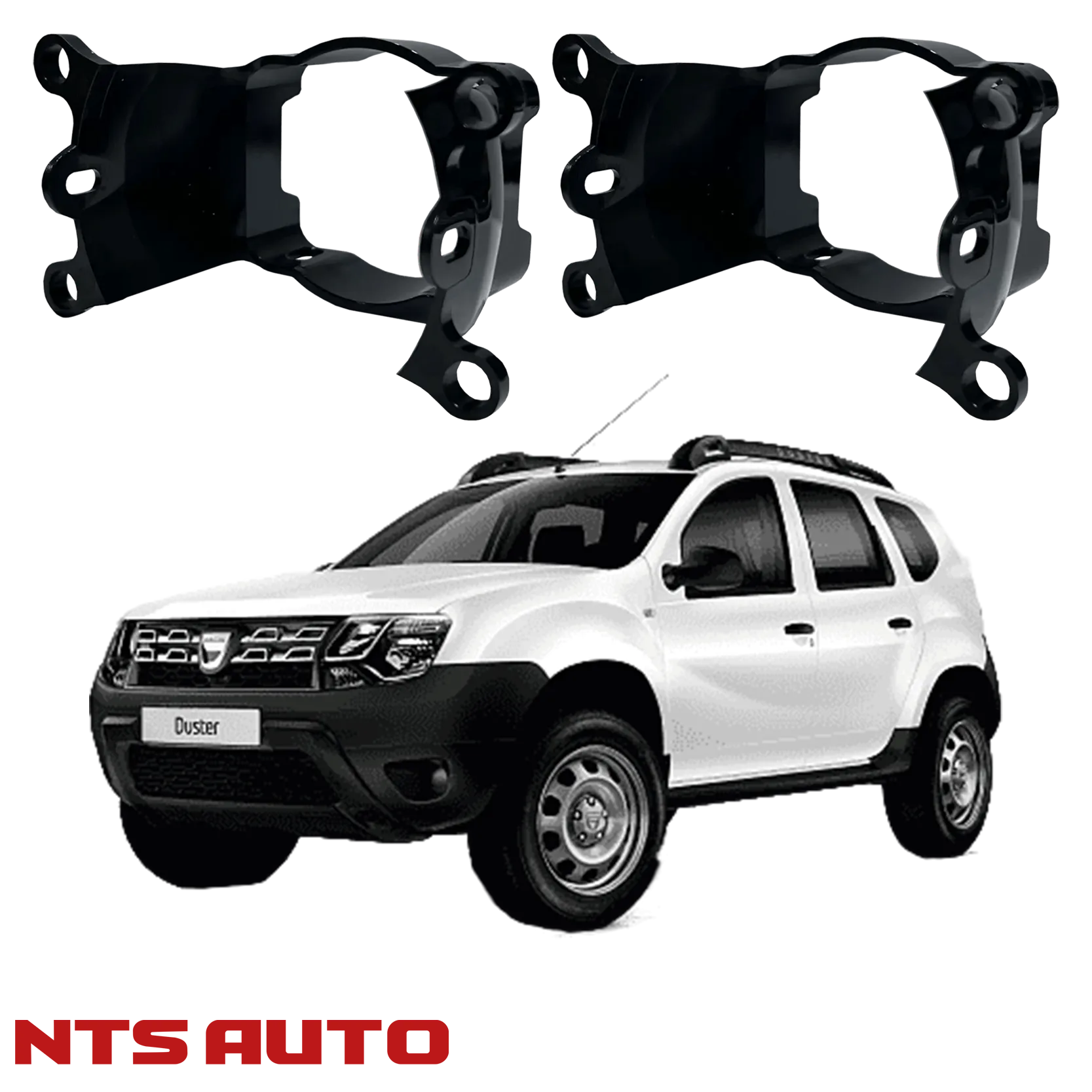 Крепления для противотуманных фар на Dacia Duster (2004/2010)
