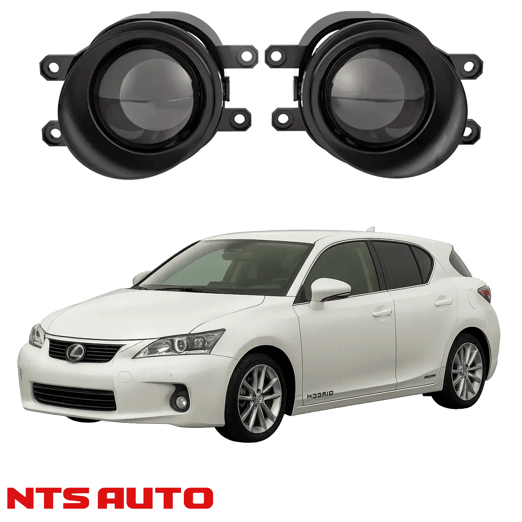 Противотуманные фары на Lexus CT200h