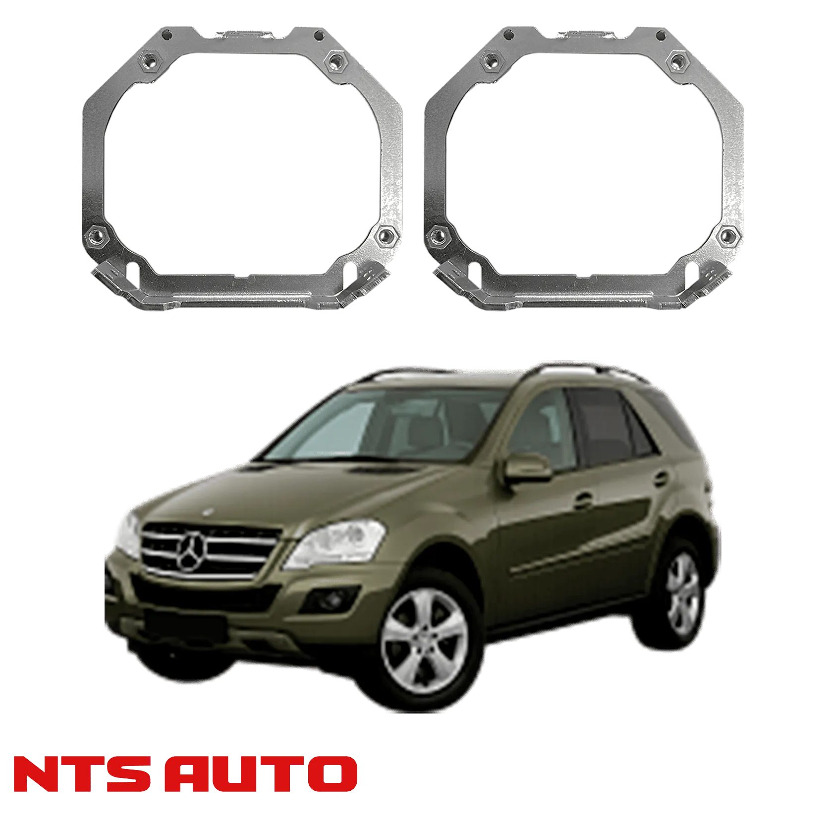 Переходные рамки для Mercedes ML W164 (2005-2011)