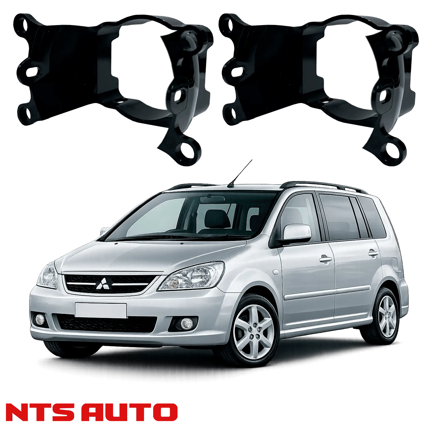 Крепления для противотуманных фар на Mitsubishi Dion (2006>)