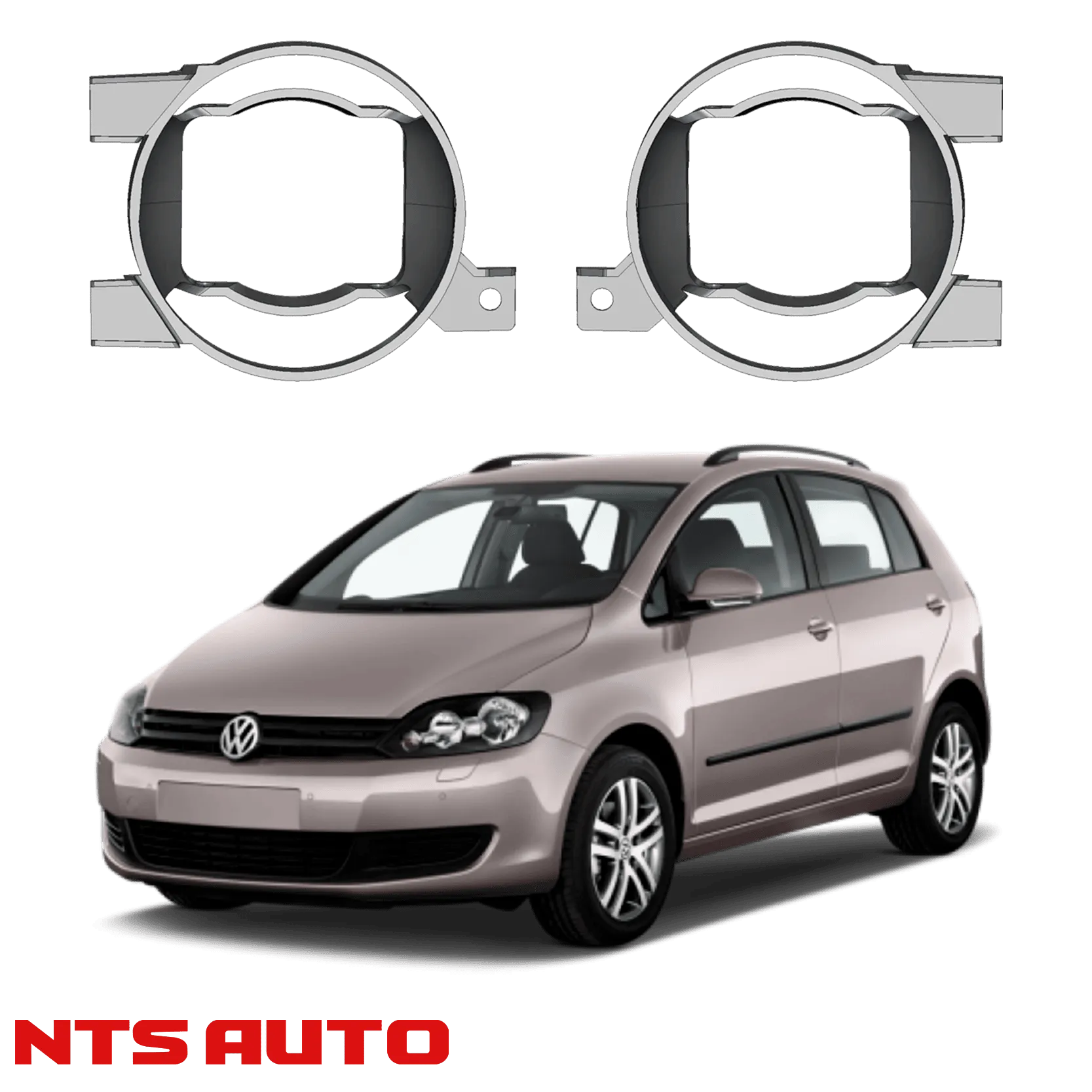 Крепления для противотуманных фар на Volkswagen Golf Plus (2005–2014)