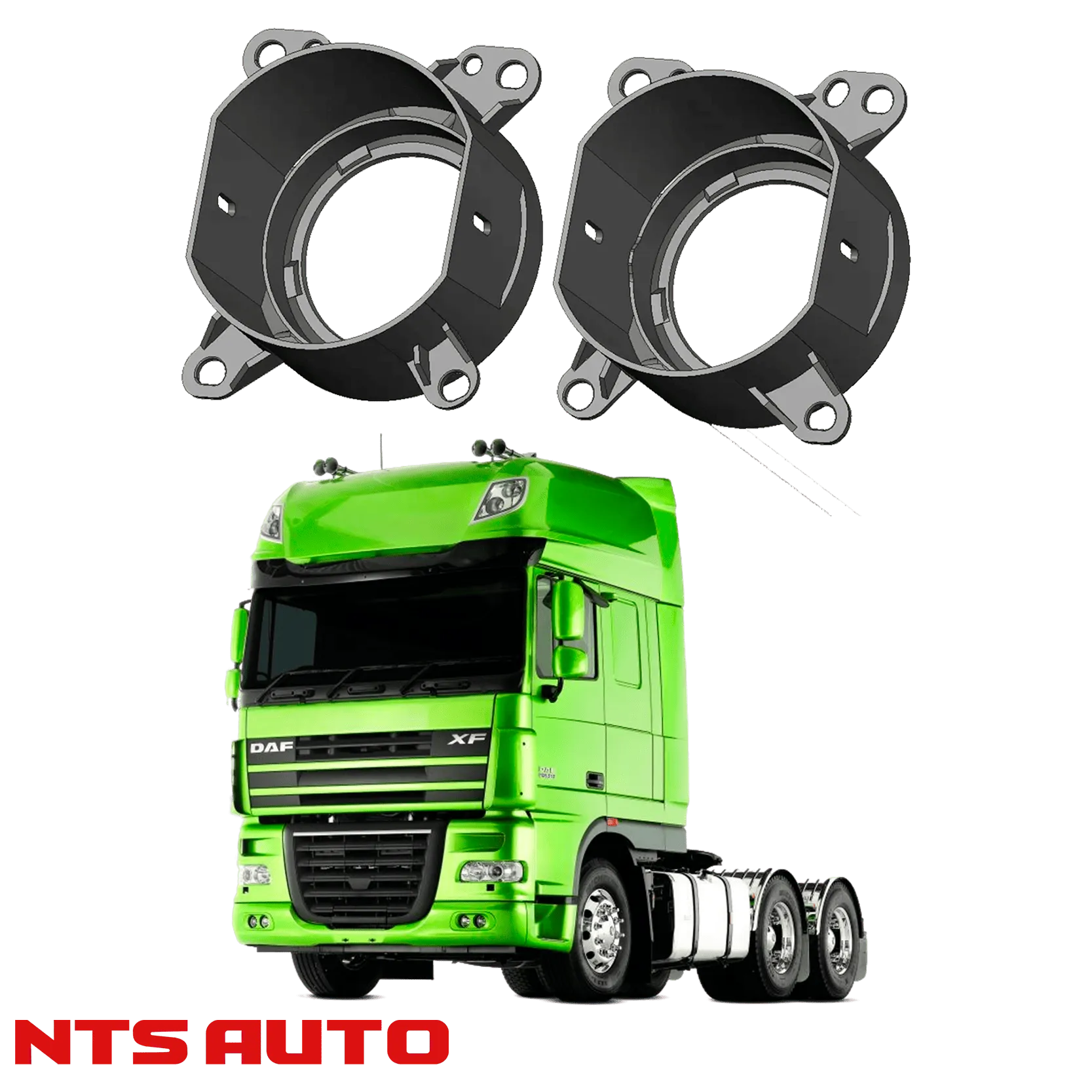 Крепления для противотуманных фар на DAF XF III (2006 - н.в.)