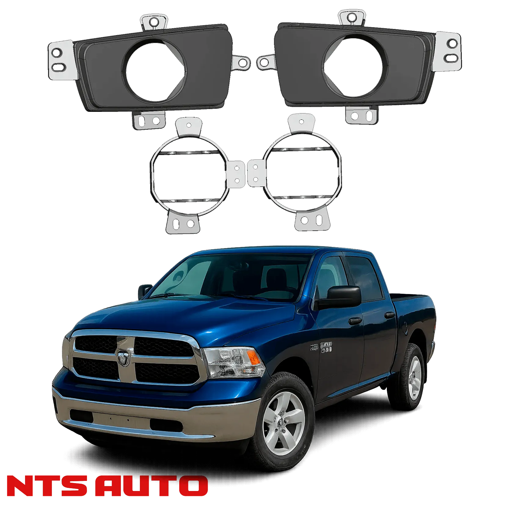 Крепления для противотуманных фар на Dodge RAM 2500