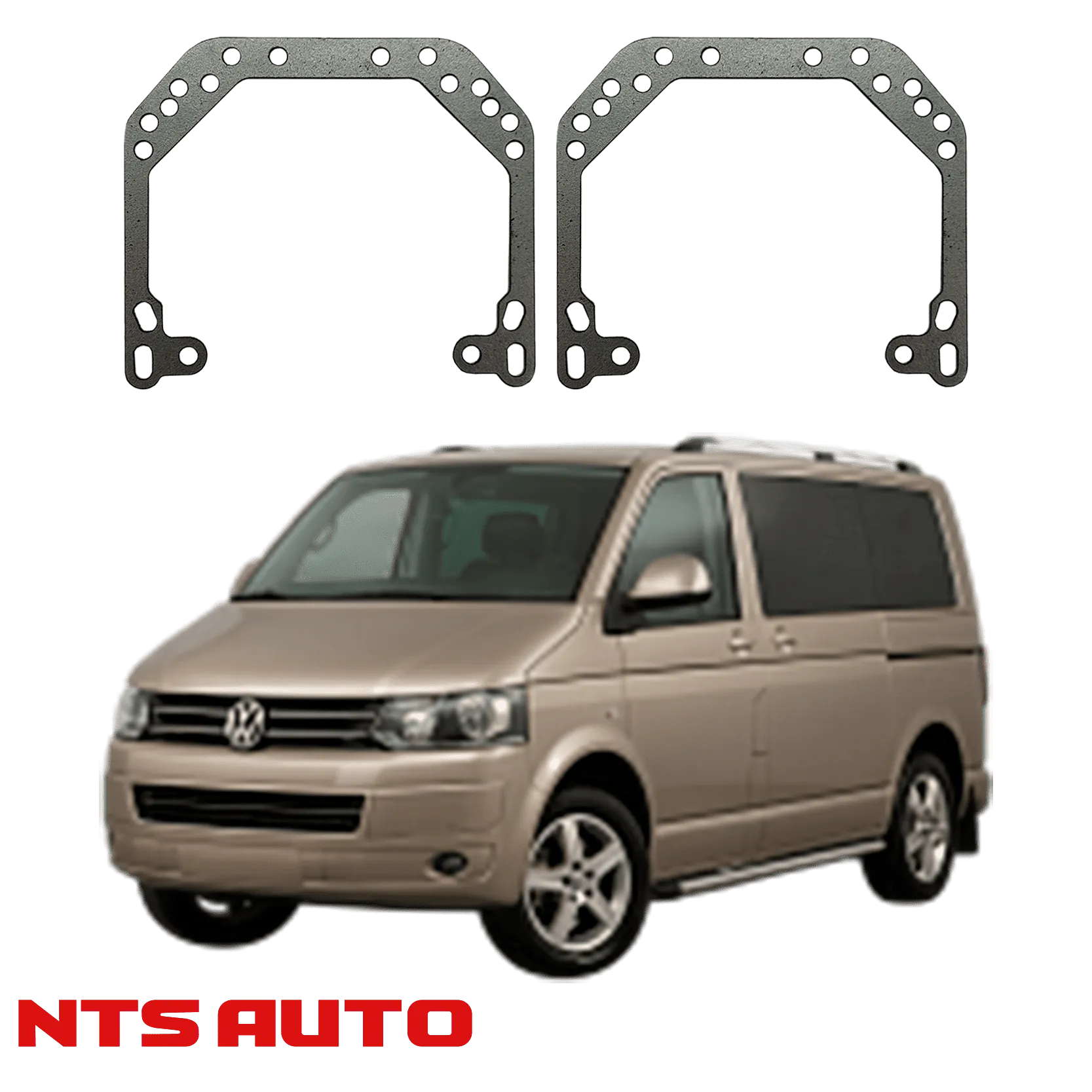 Переходные рамки для Volkswagen Multivan Т5 (2003-2014)