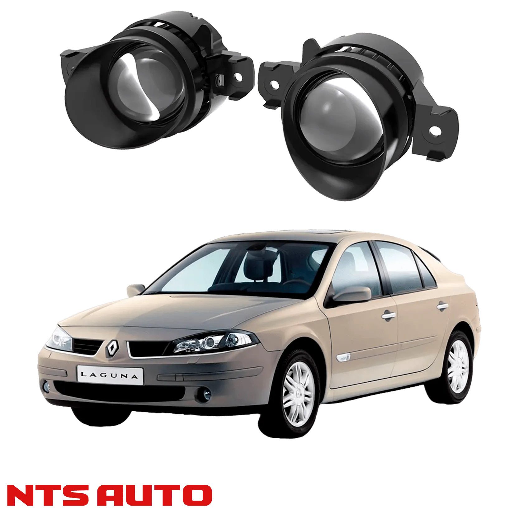 Противотуманные фары на Renault Laguna 2 (2001–2007)