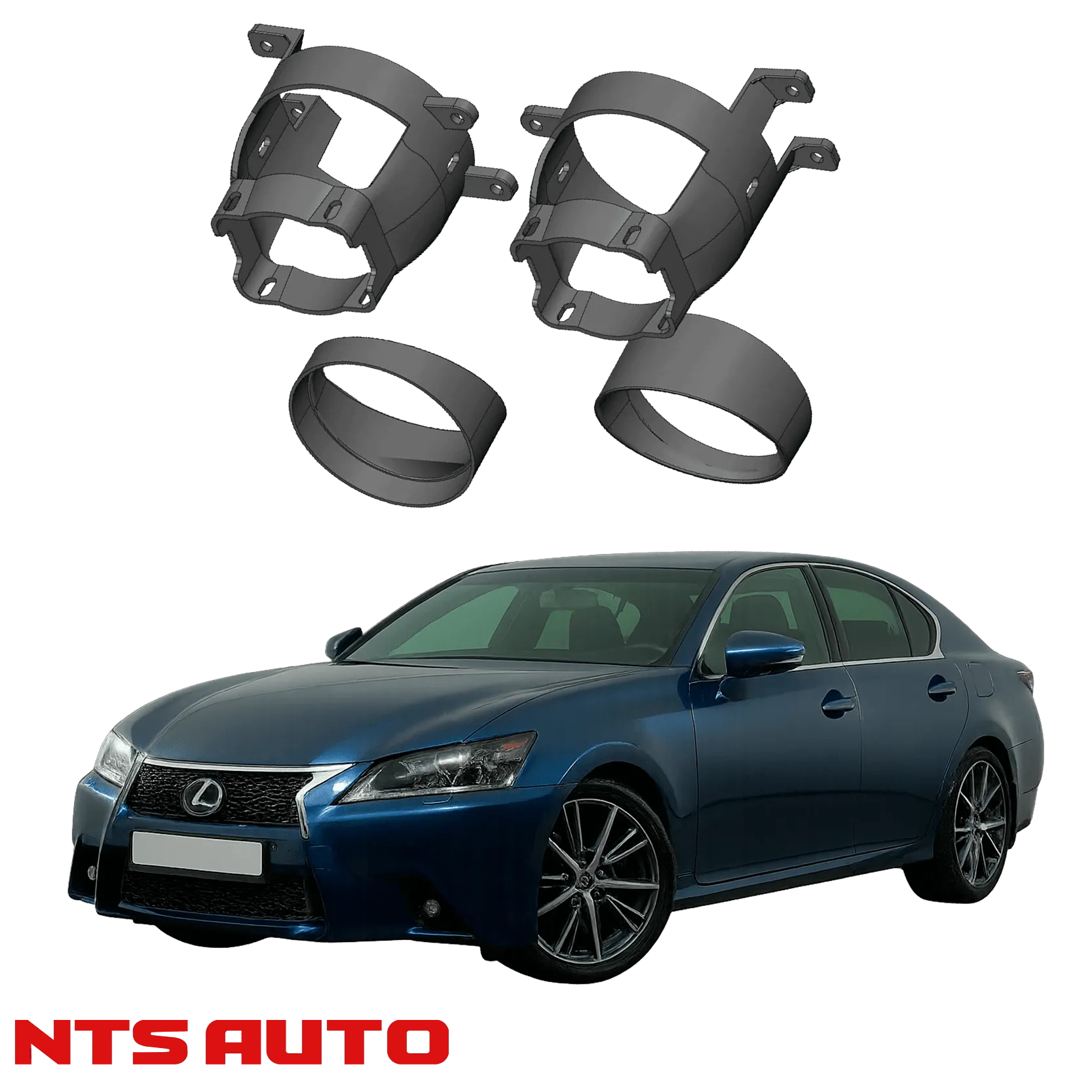 Крепления для противотуманных фар на Lexus GS350 (2012–2015)