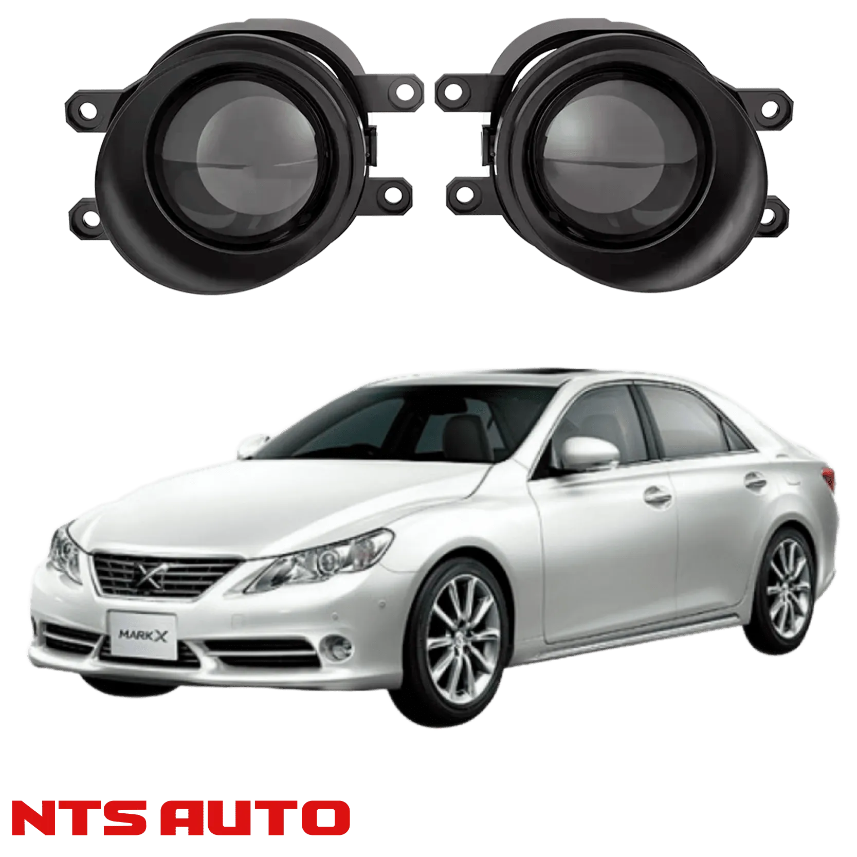 Противотуманные фары на Toyota Mark X