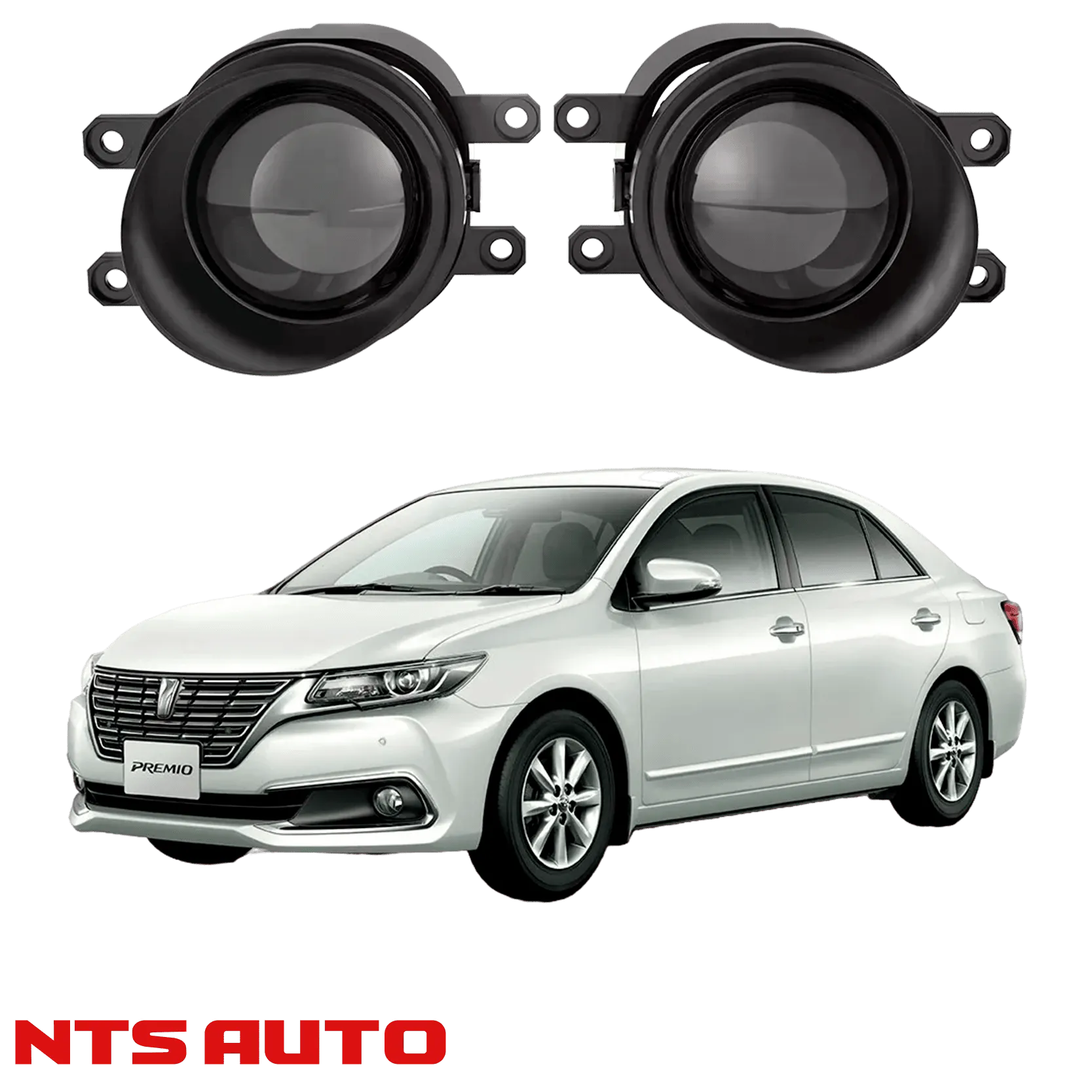 Противотуманные фары на Toyota Premio