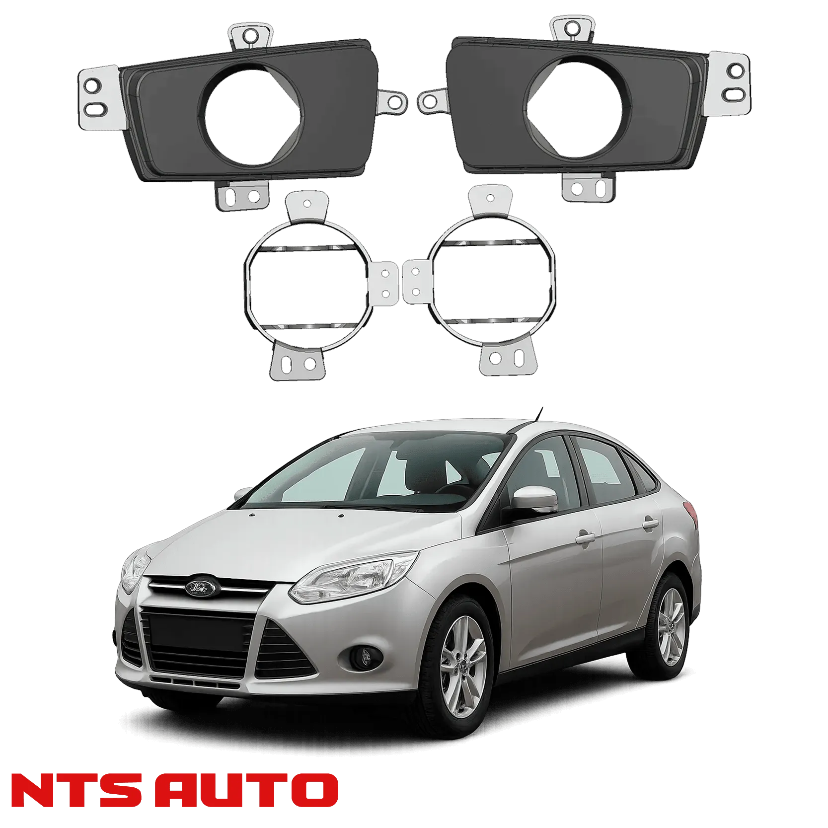 Крепления для противотуманных фар на Ford Focus III (2010–2018)