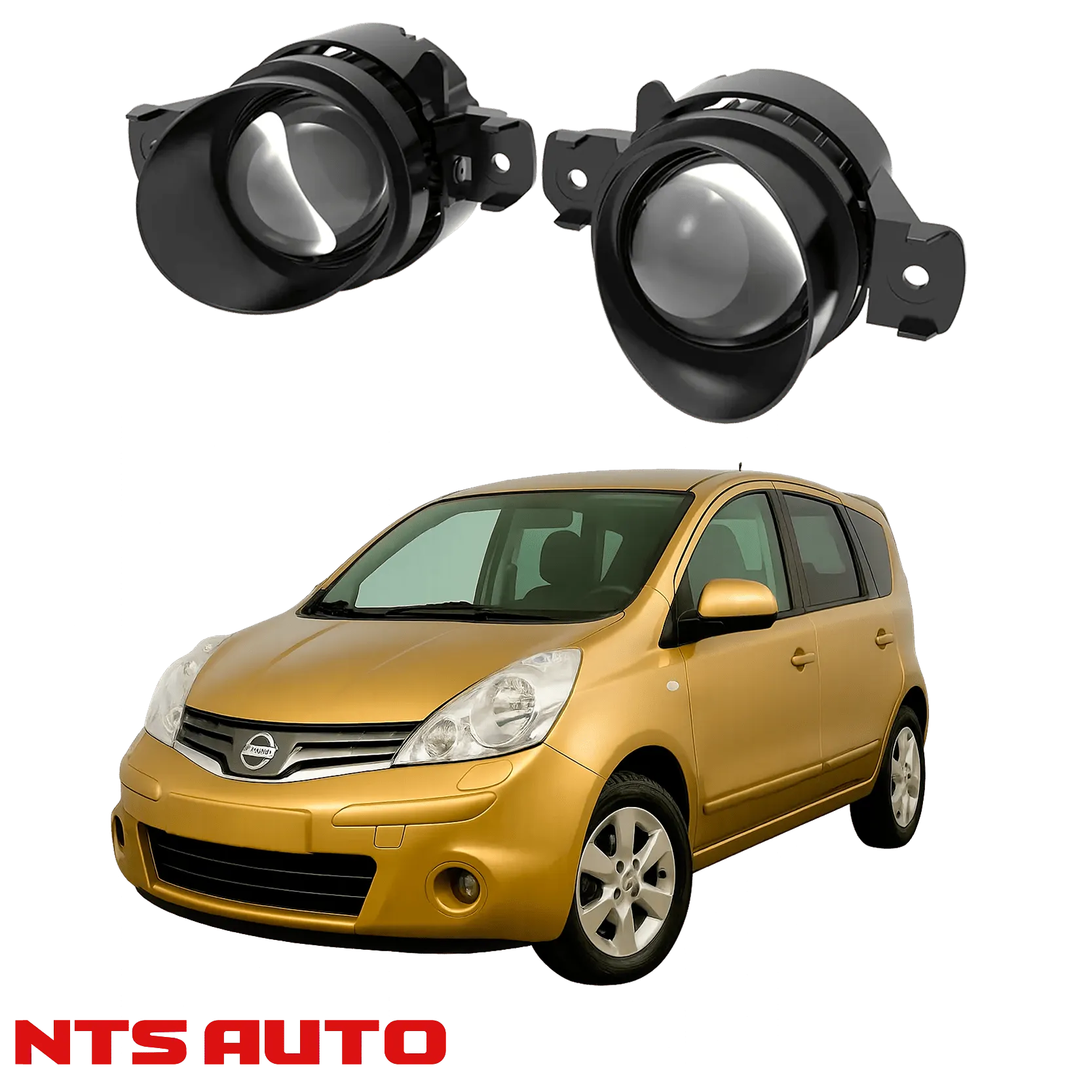 Противотуманные фары на Nissan Note (E12) (2012–2016)