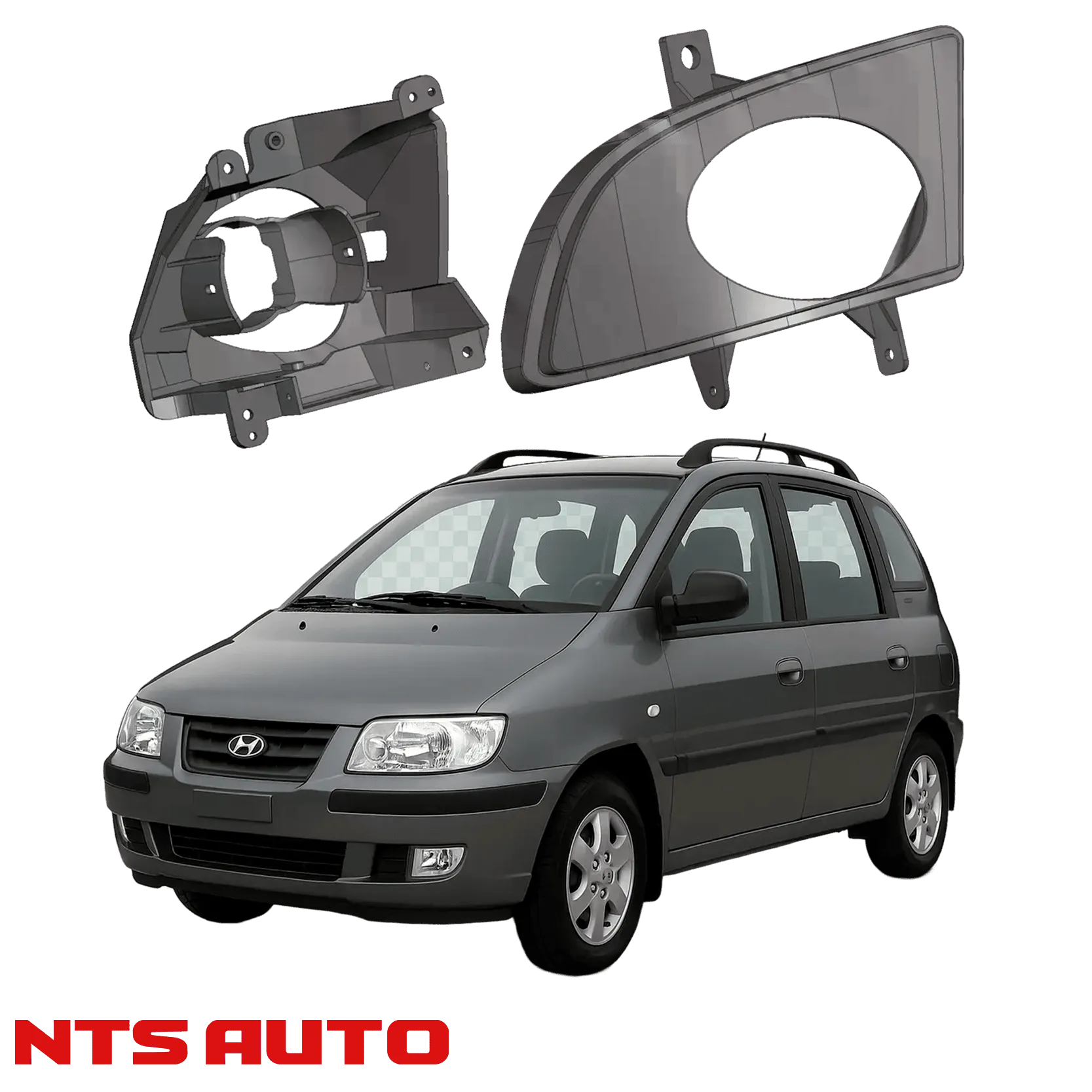 Крепления для противотуманных фар на Hyundai Matrix (2001–2010)