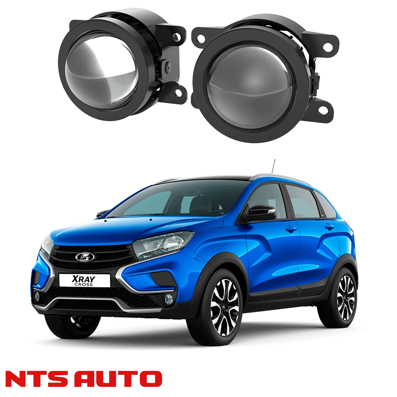Противотуманные фары на Lada X-Ray Cross (2018-2022)