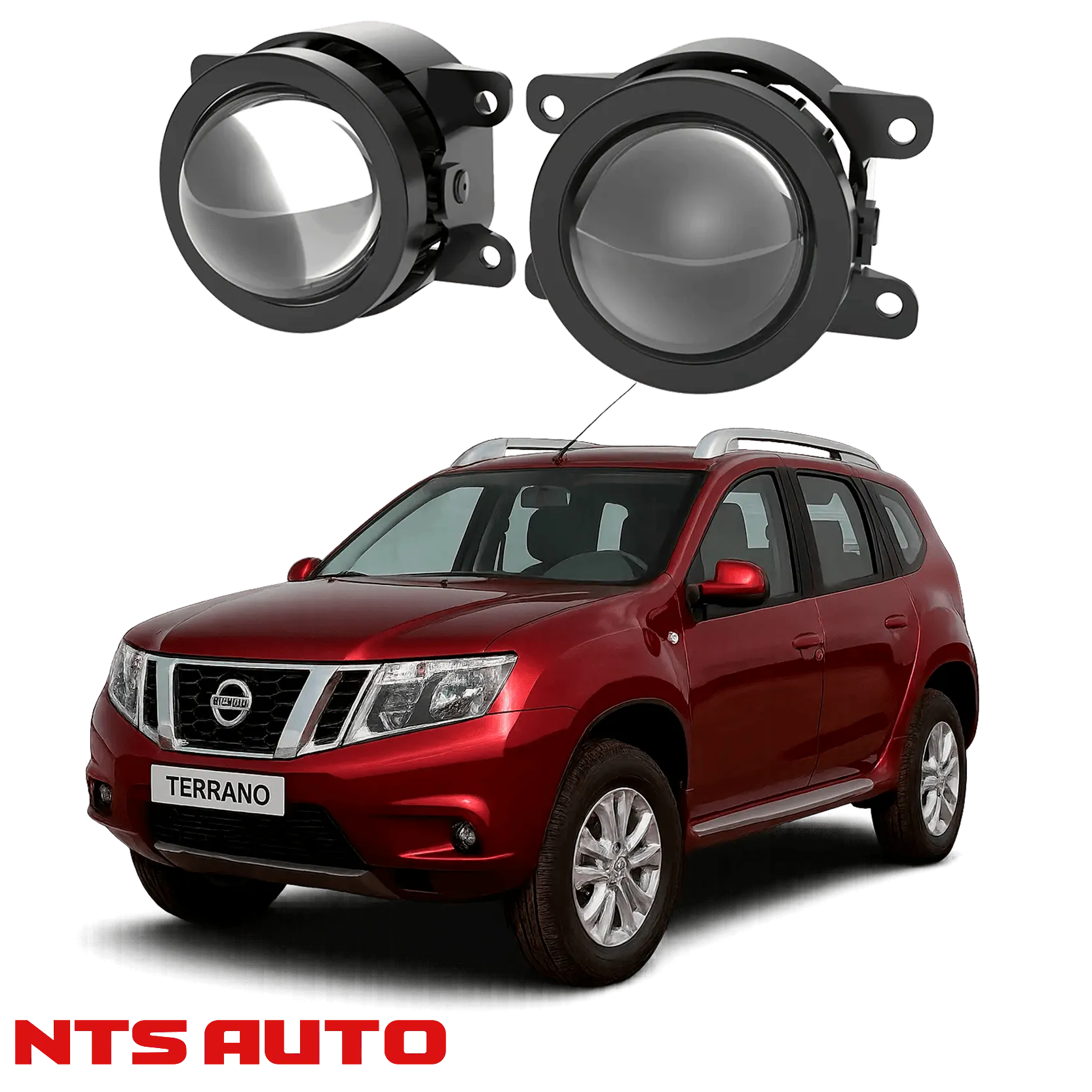 Противотуманные фары на Nissan Terrano (2014-2022)