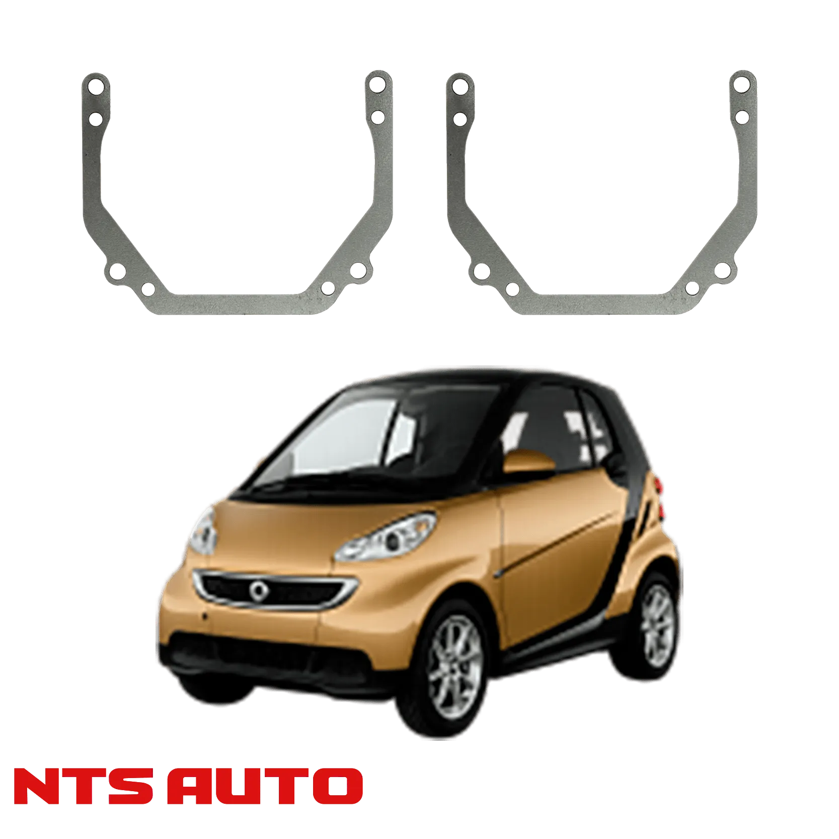 Переходные рамки для Smart Fortwo 2 (2007-2015)