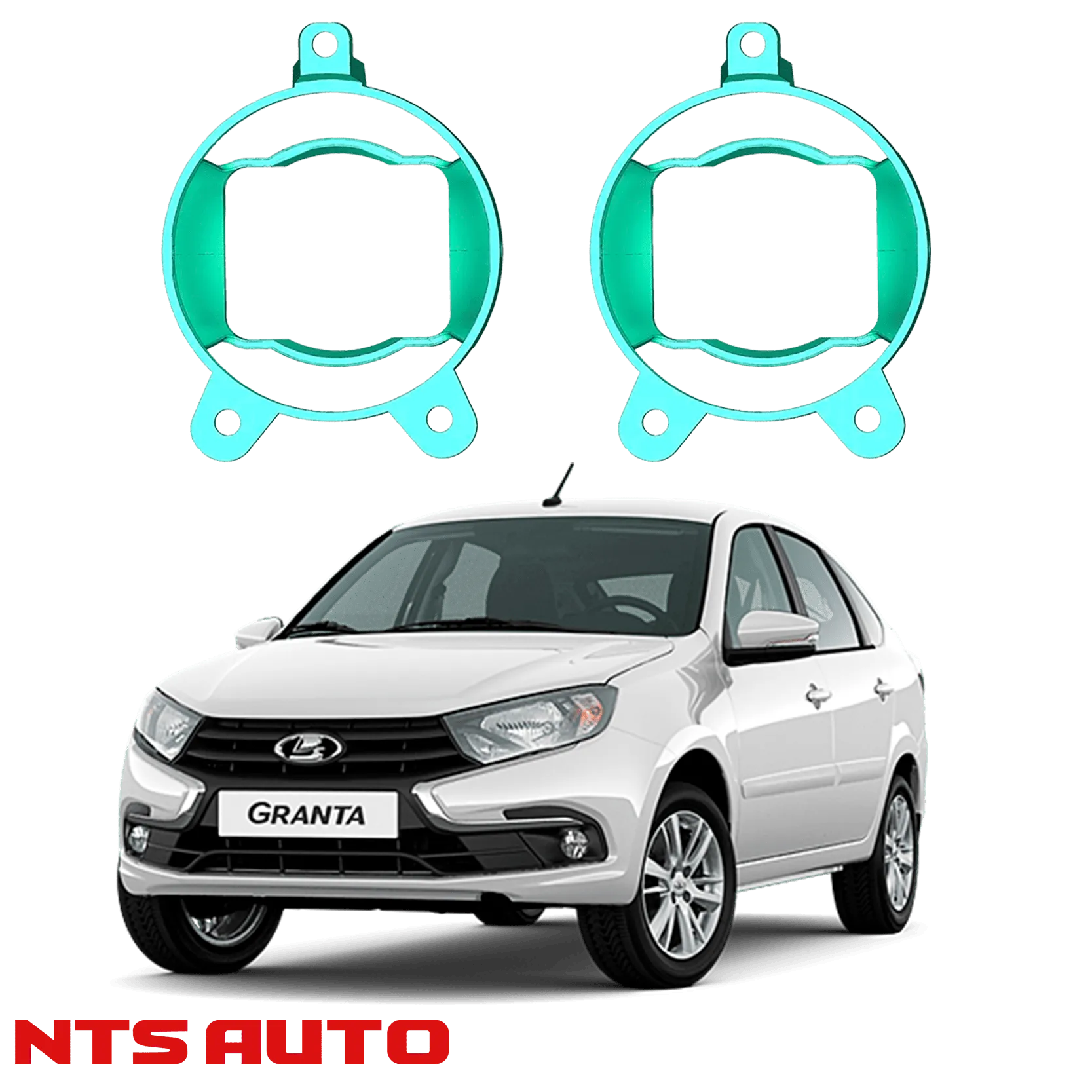 Крепления для противотуманных фар на Lada Granta FL (2018-н.в.)