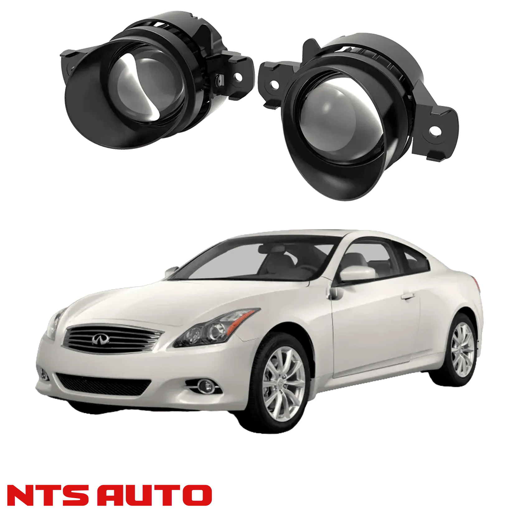 Противотуманные фары на Infiniti G37 (2010–2013)