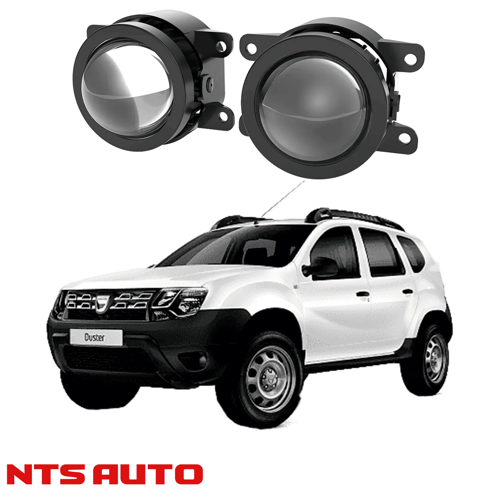 Противотуманные фары на Dacia Duster (2004-2010)