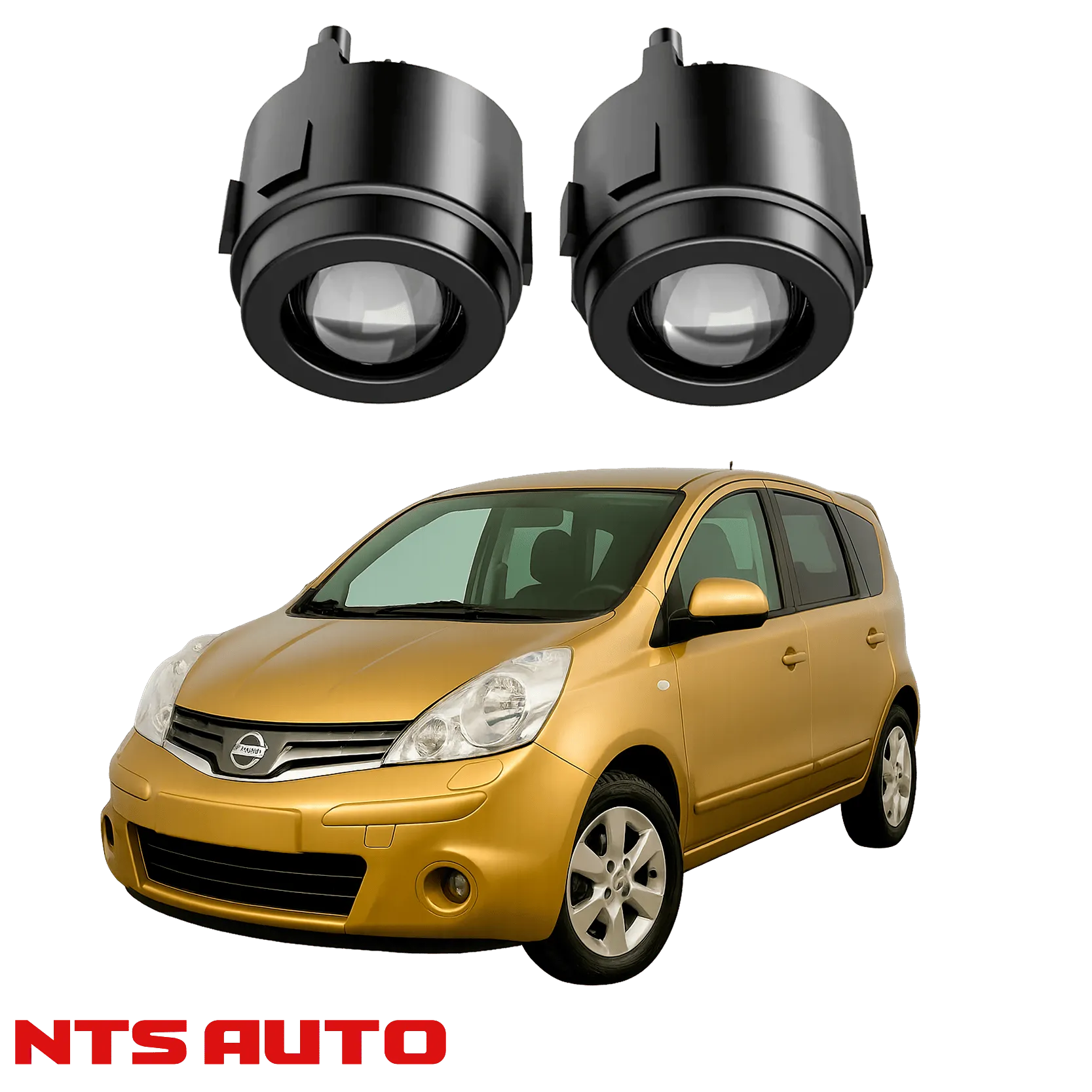 Противотуманные фары на Nissan Note (2005-2008)