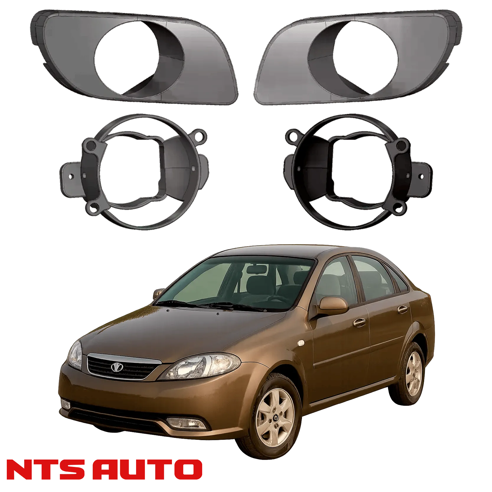 Крепления для противотуманных фар на Daewoo Lacetti (2004–2011)