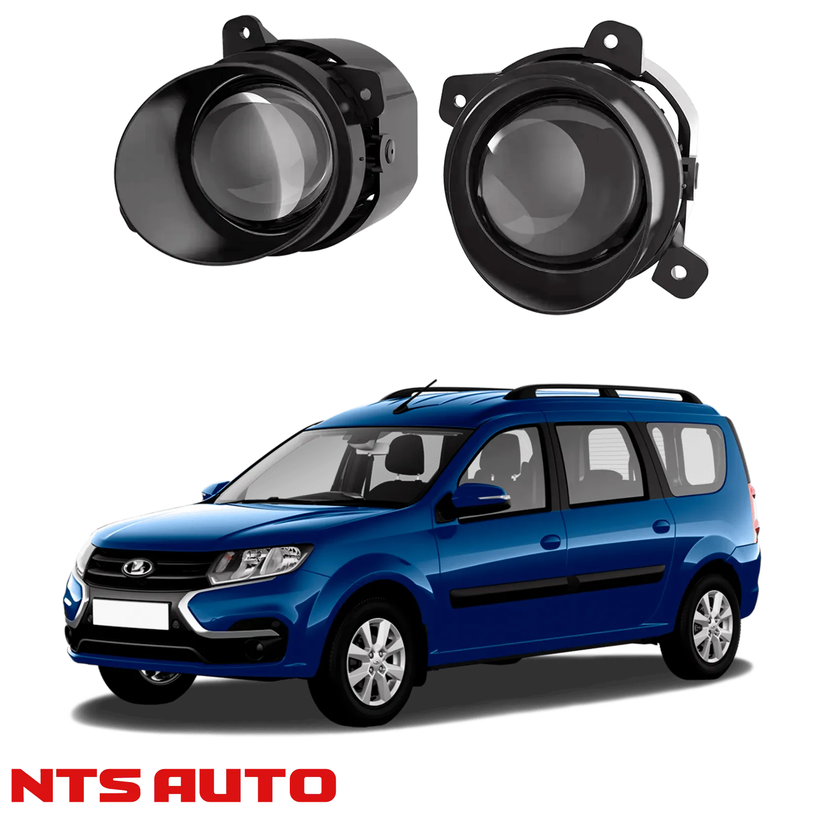 Противотуманные фары на Lada Largus FL Cross (2021–н.в.)