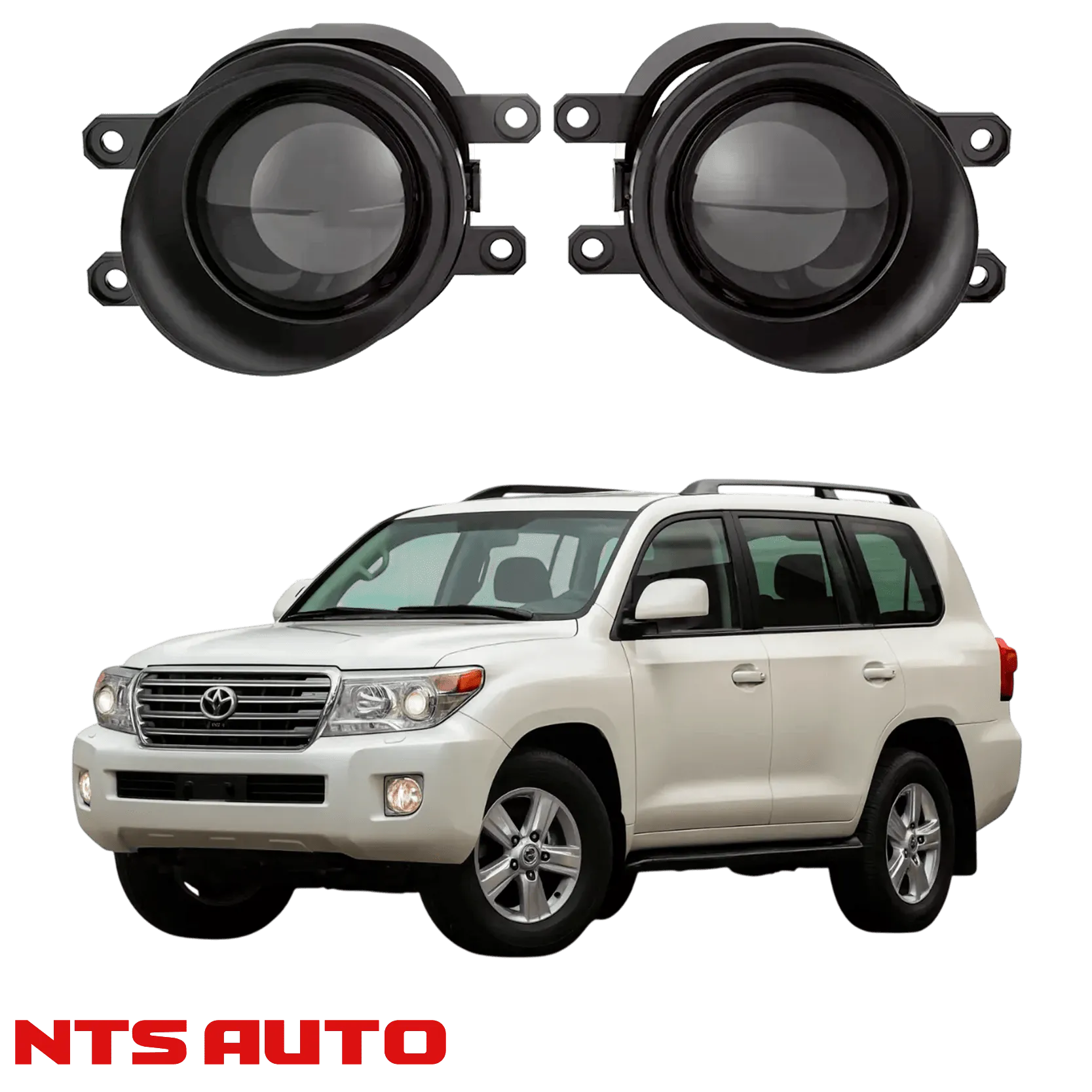 Противотуманные фары на Toyota Land Cruiser 200