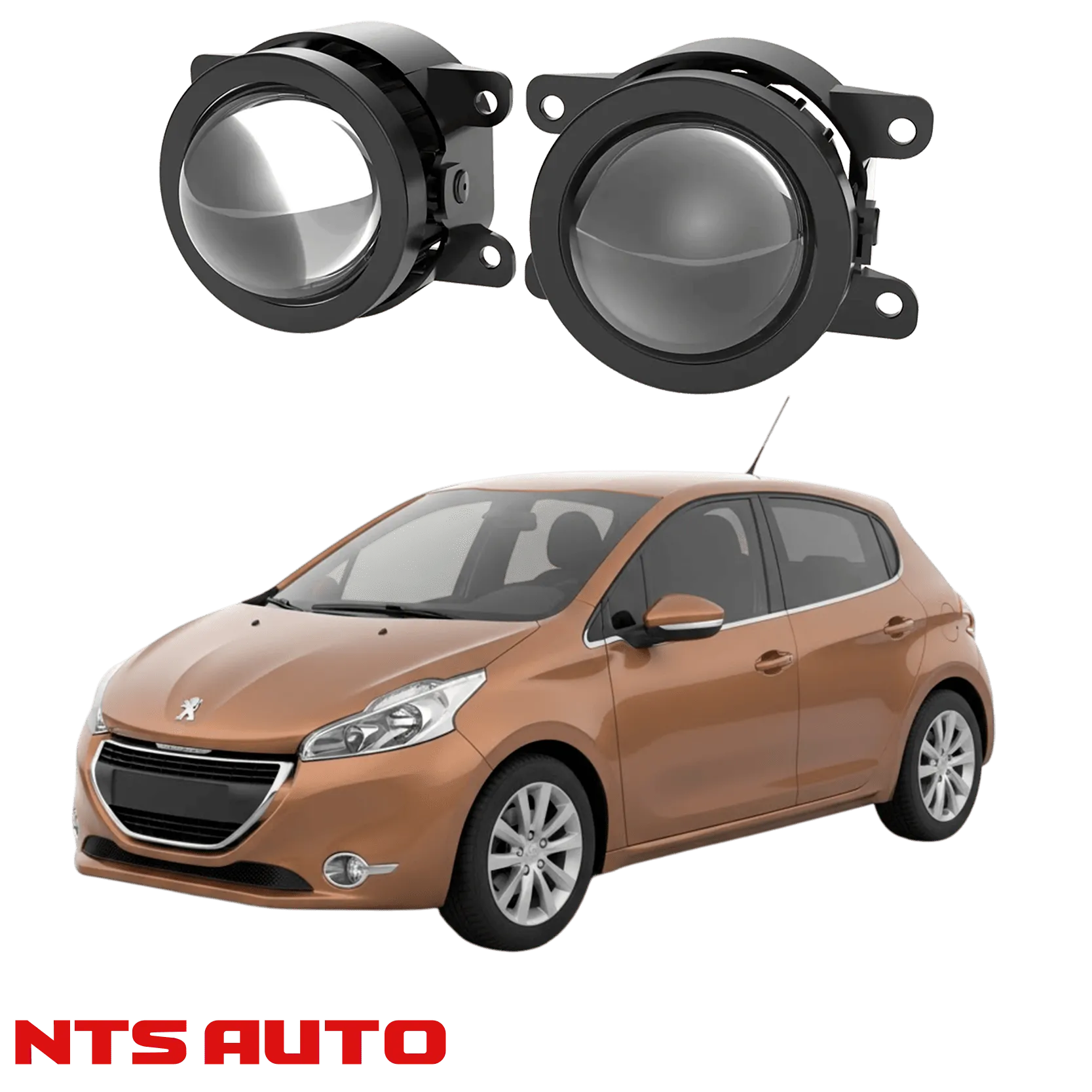 Противотуманные фары на Peugeot 208 (2012-2016)