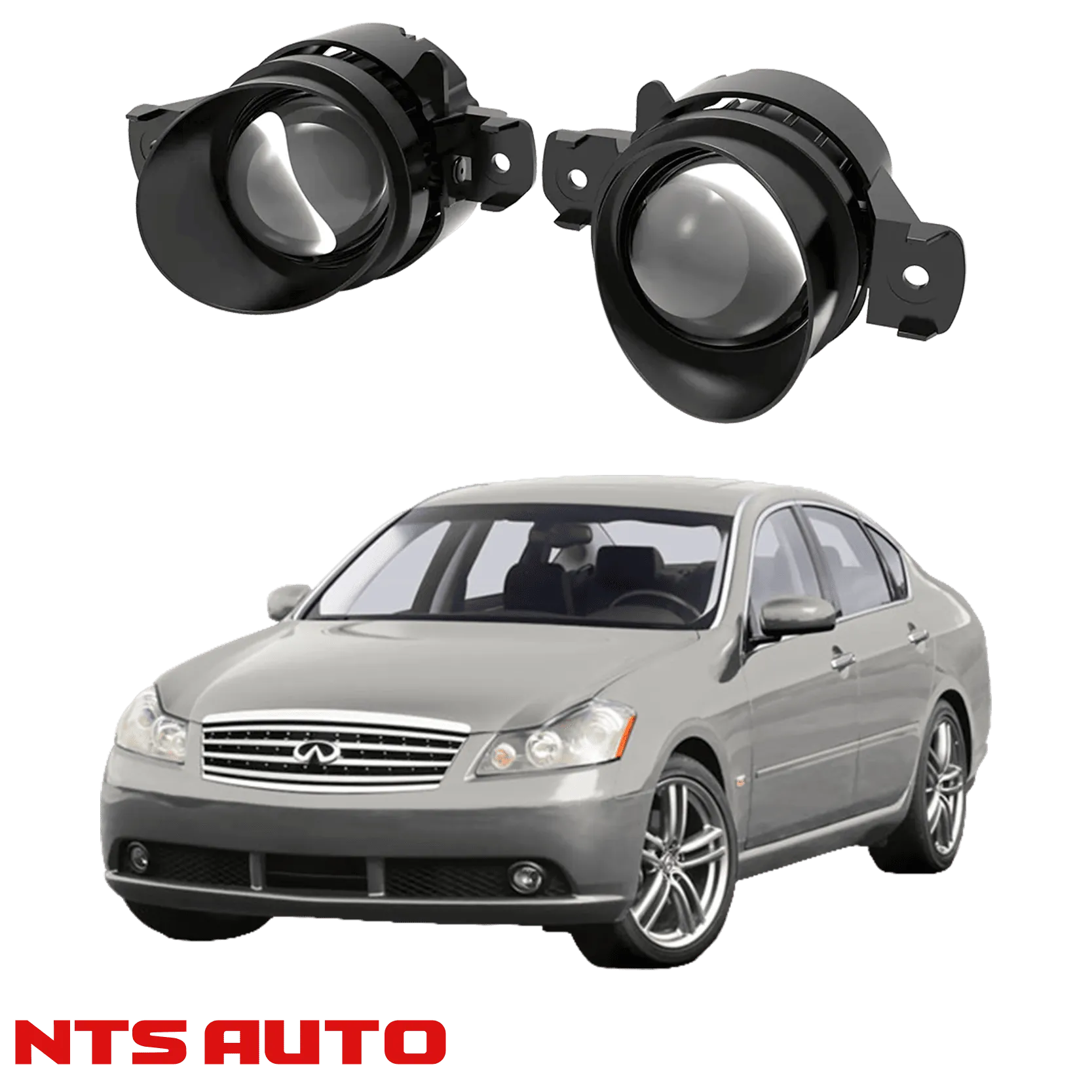 Противотуманные фары на Infiniti M45 (2006–2010)