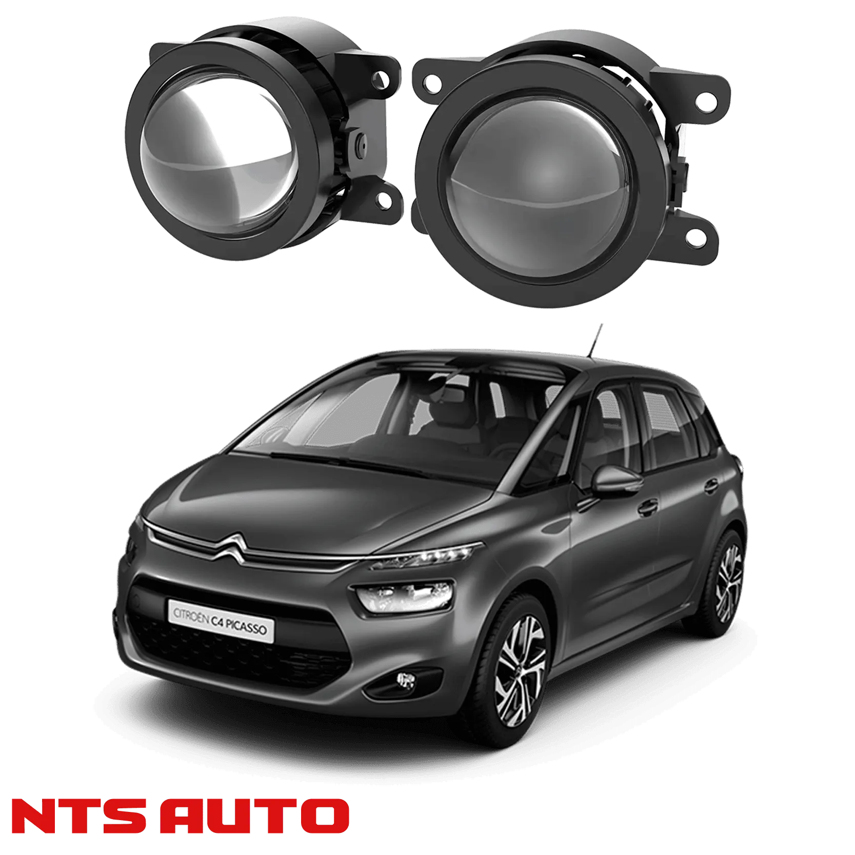 Противотуманные фары на Citroen C4 Grand Picasso (2006 - 2016)