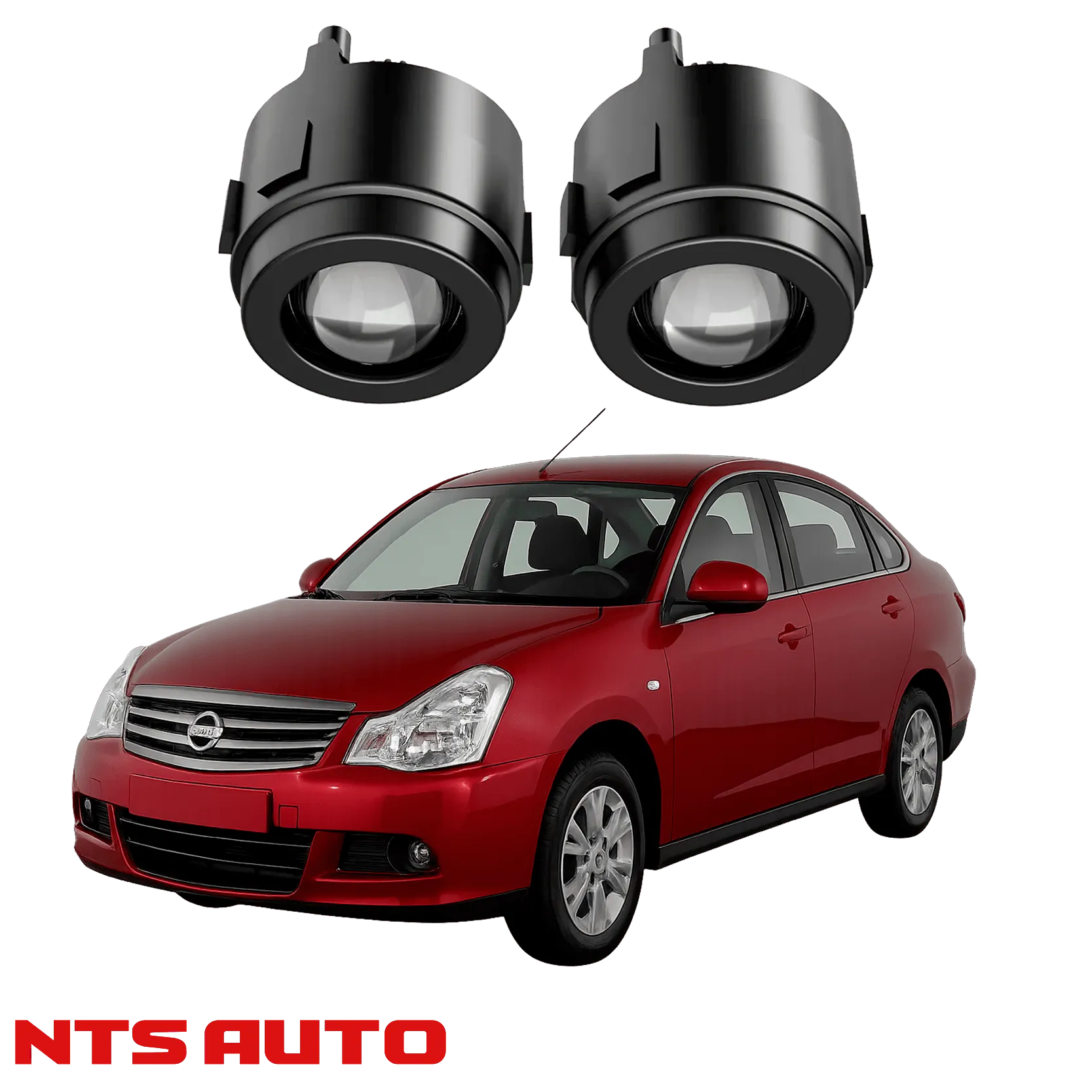 Противотуманные фары на Nissan Almera (2012-2018)