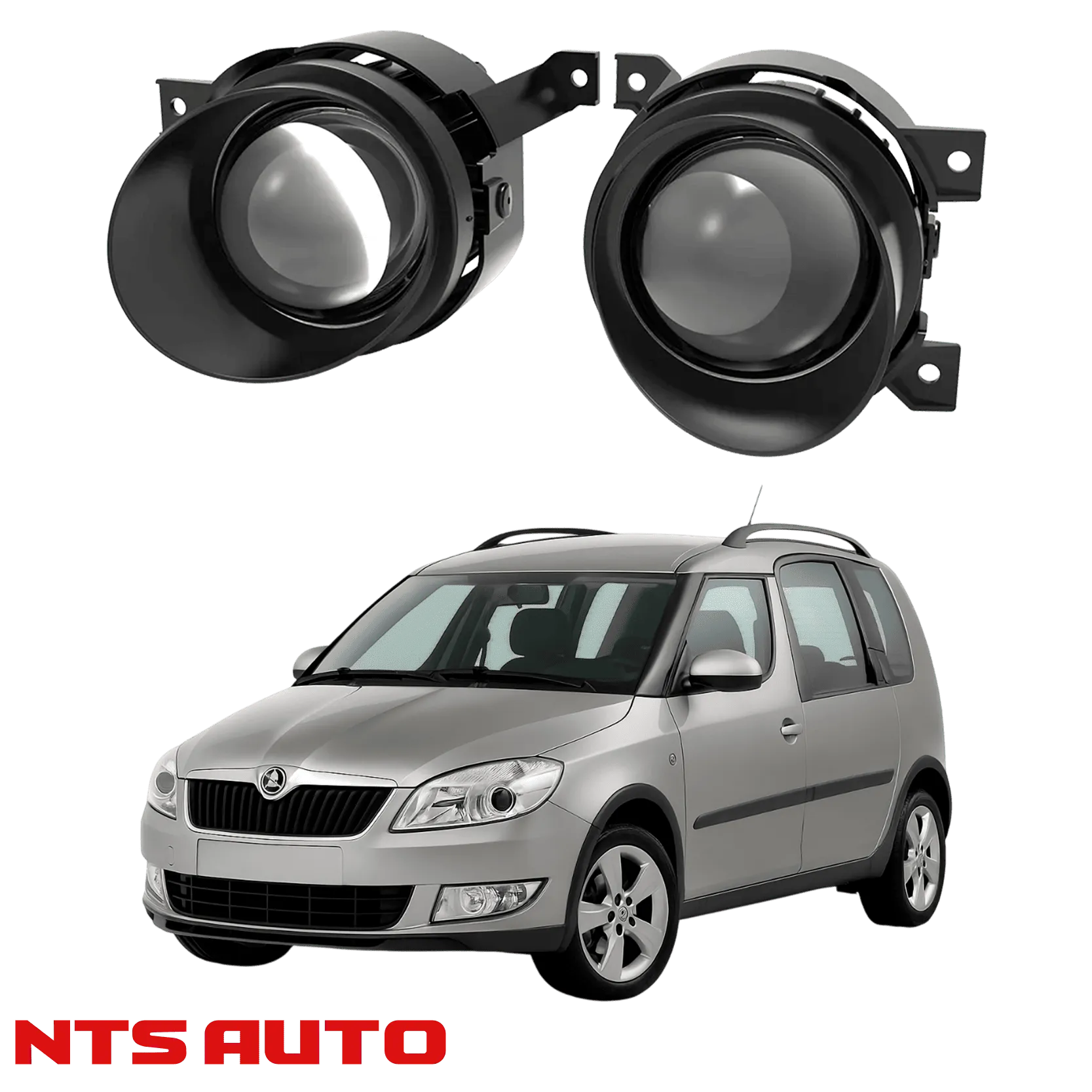 Противотуманные фары на Skoda Roomster (2010–2015)