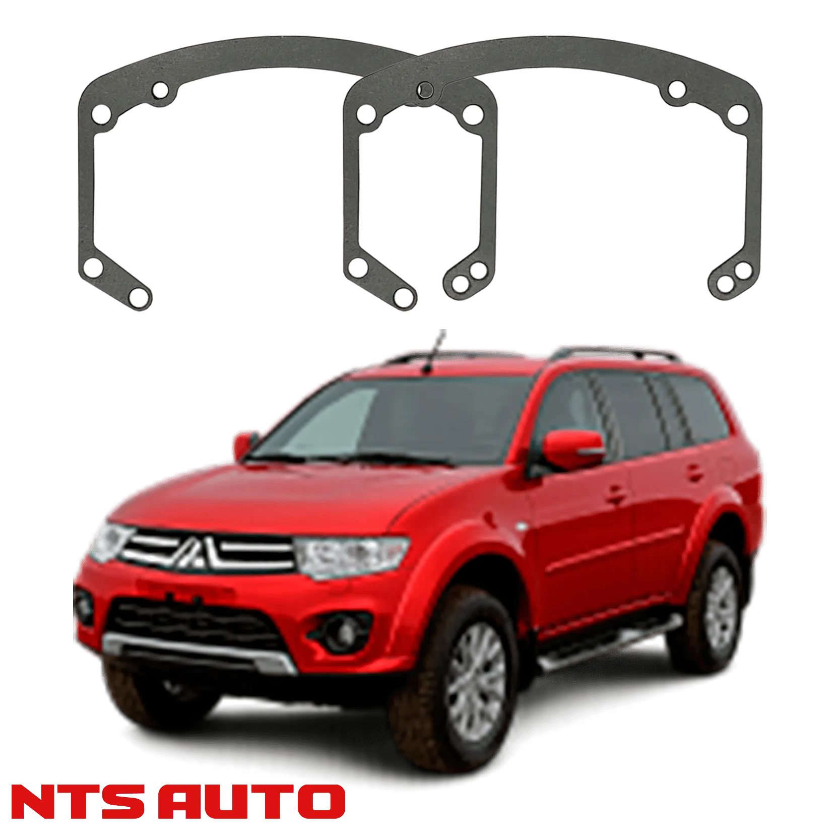 Переходные рамки для Mitsubishi Pajero Sport (2008-2016)