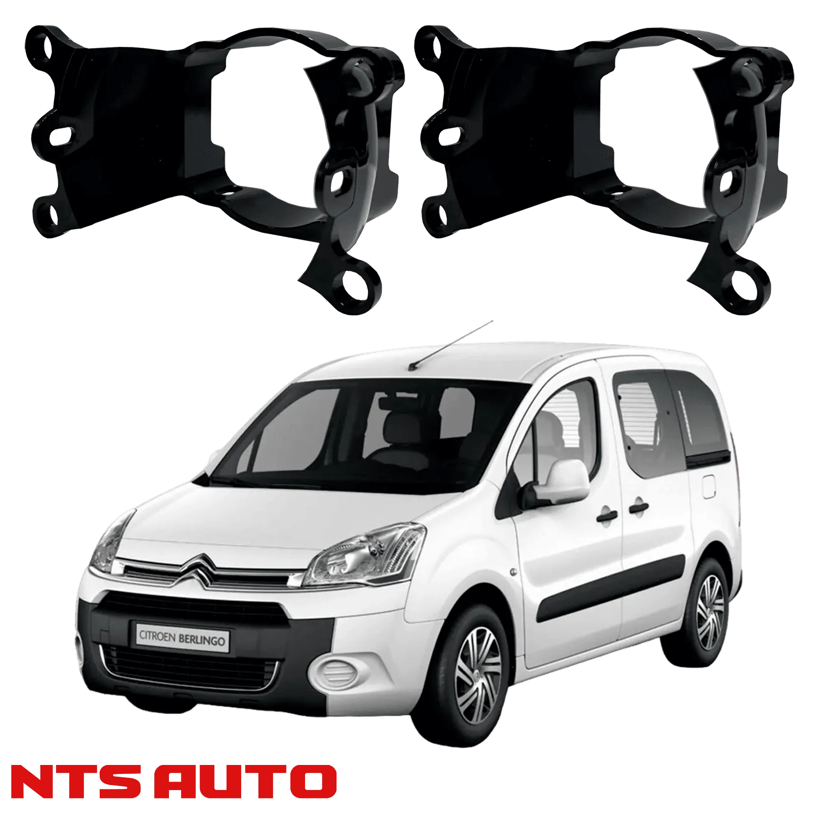 Крепления для противотуманных фар на Citroen Berlingo (B9) CORNER (2008-н.в.)