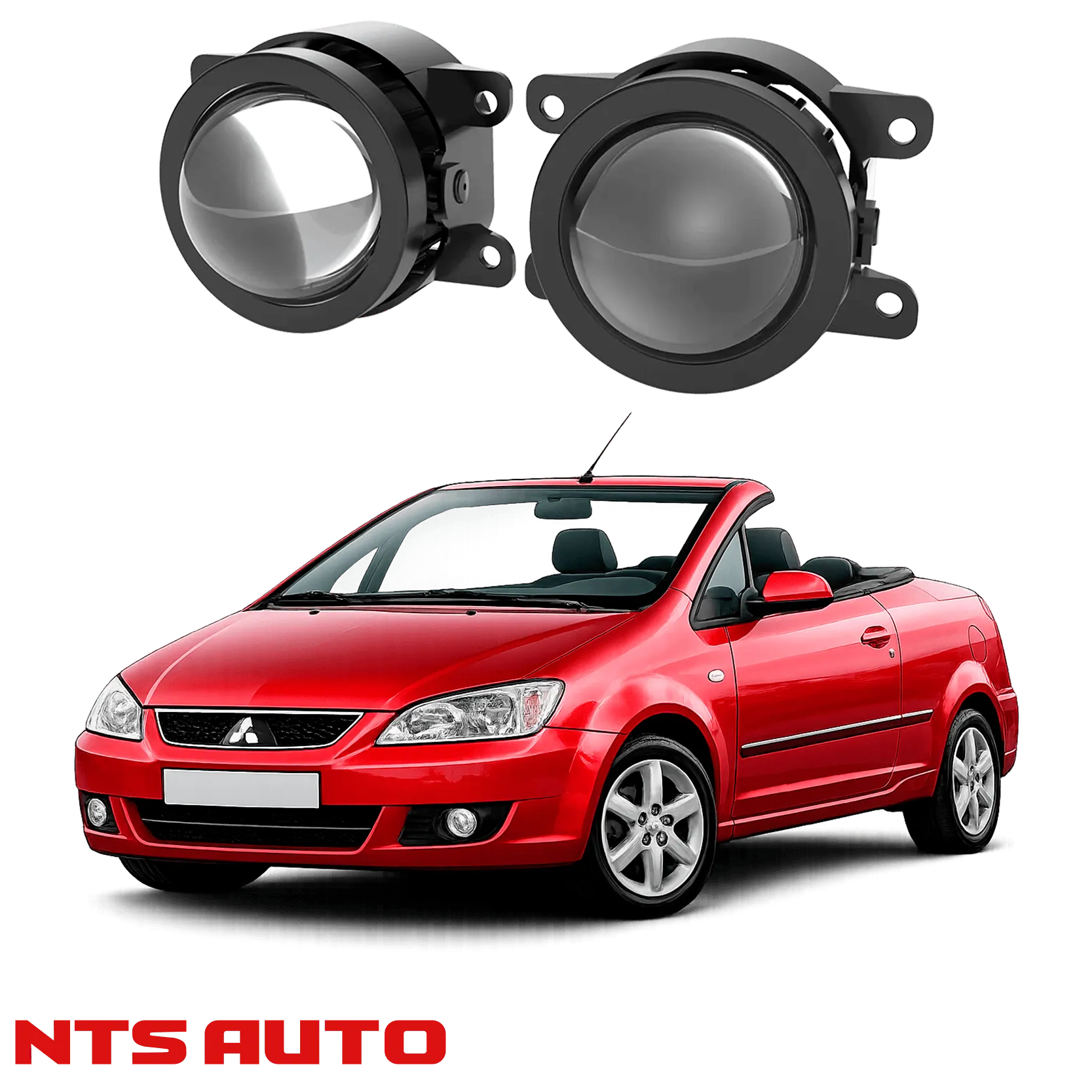 Противотуманные фары на Mitsubishi Colt cabrio (2006 - 2009)
