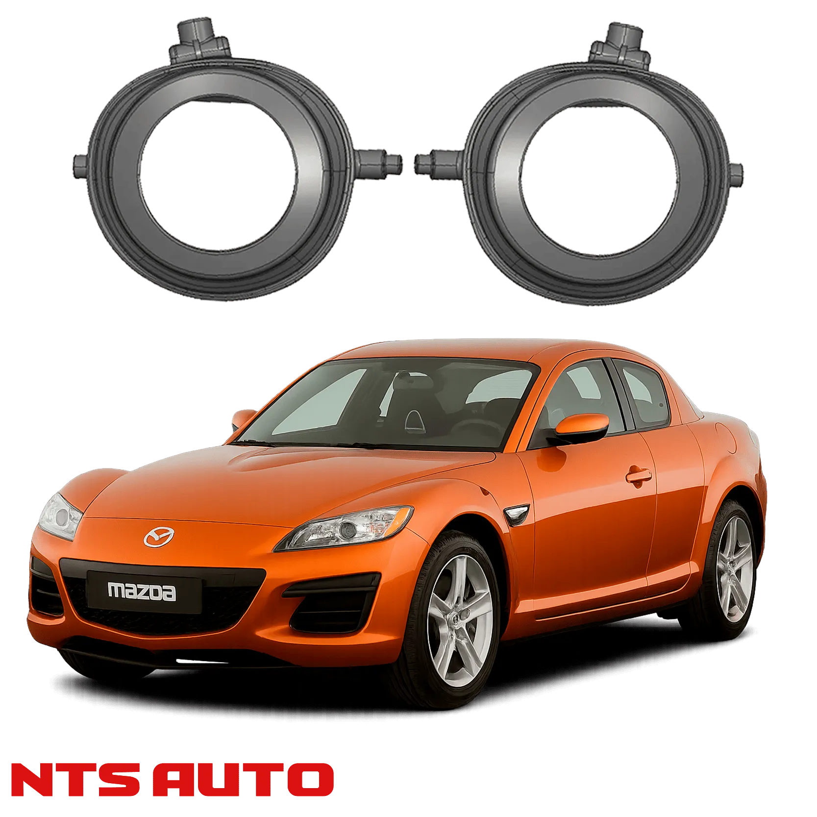 Крепления для противотуманных фар на Mazda RX-8 (2003-2009)